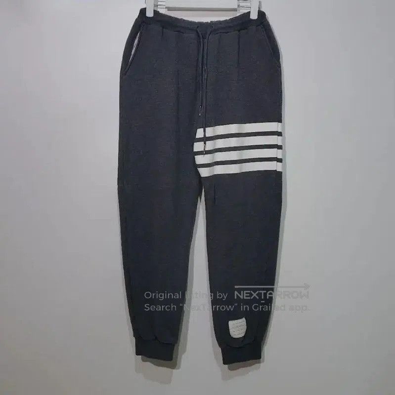 Thom Browne Thom Browne Gray Cotton Womens Lounge Pants . Size 28" / US 6 / IT 42 - 1 Thumbnail
