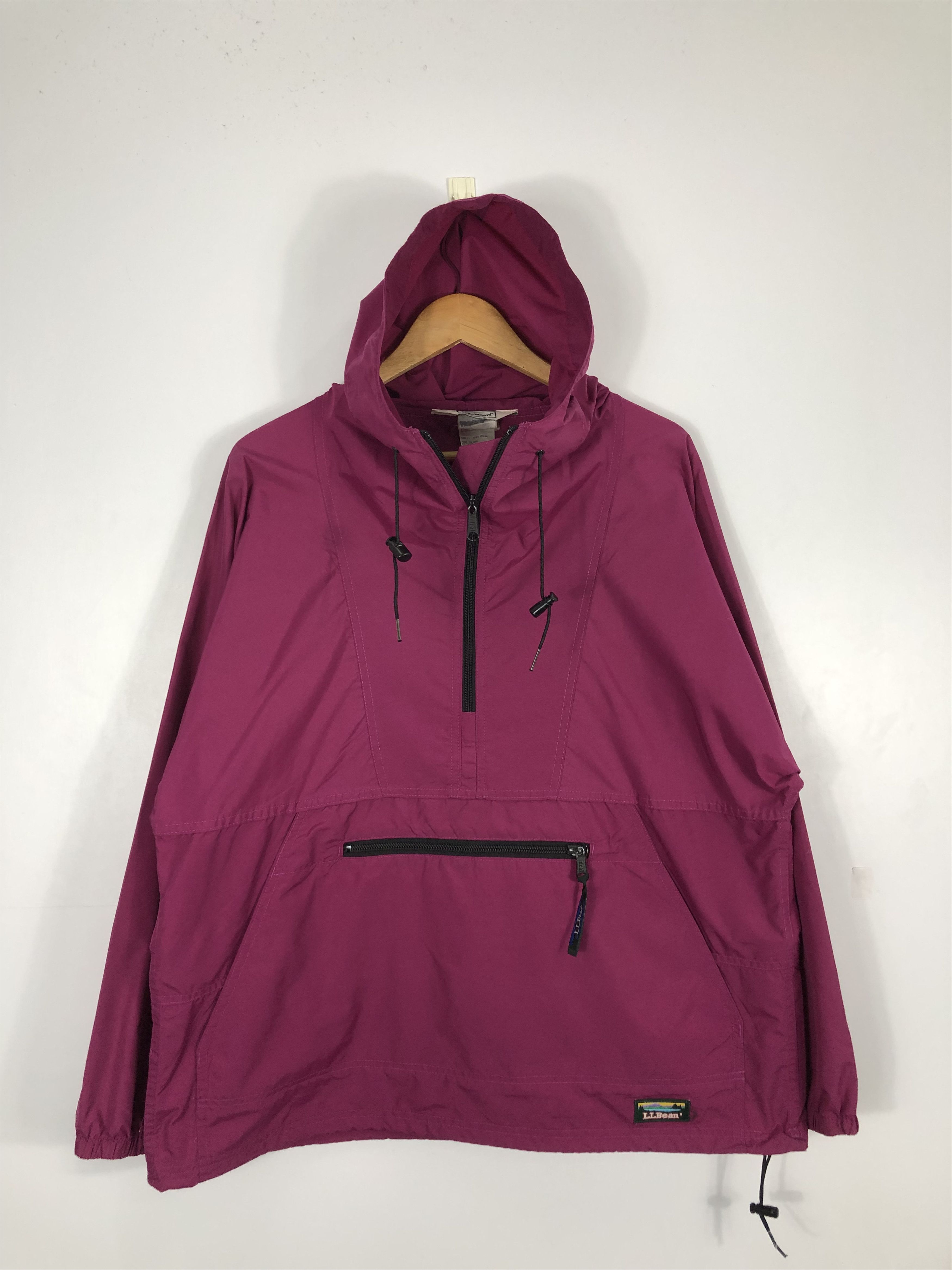 L.L. Bean Vintage 90s L.L Bean Hoodie Windbreaker Jacket J0461 Size US L / EU 52-54 / 3 - 1 Thumbnail