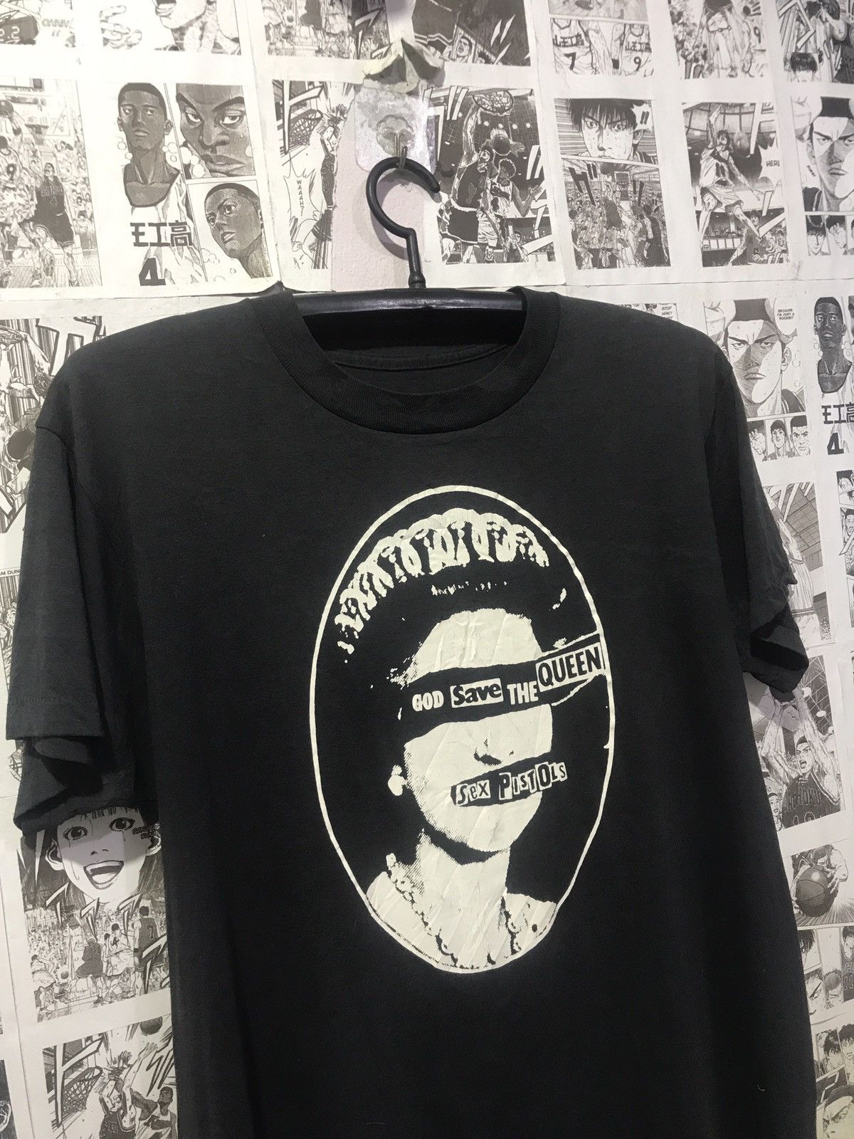 Band Tees × Japanese Brand × Vintage Vintage 80s Sex Pistols Shirt God Save The Queen Size US XL / EU 56 / 4 - 4 Thumbnail