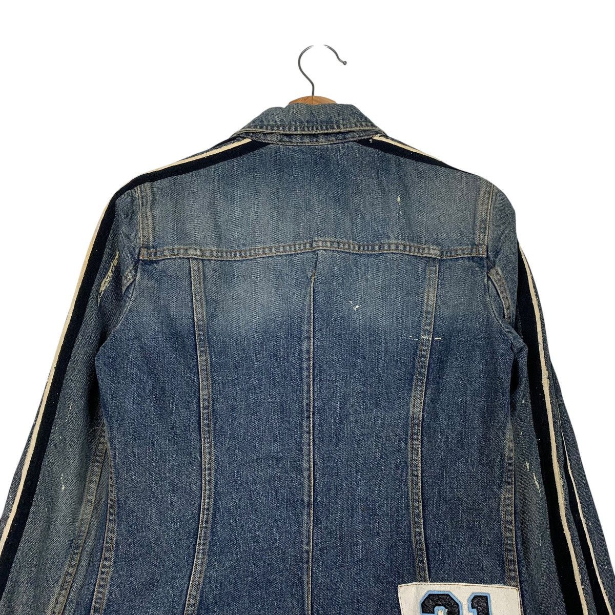 Dolce & Gabbana Dolce & Gabbana Buttonless Denim Trucker Jacket Size M / US 6-8 / IT 42-44 - 8 Thumbnail