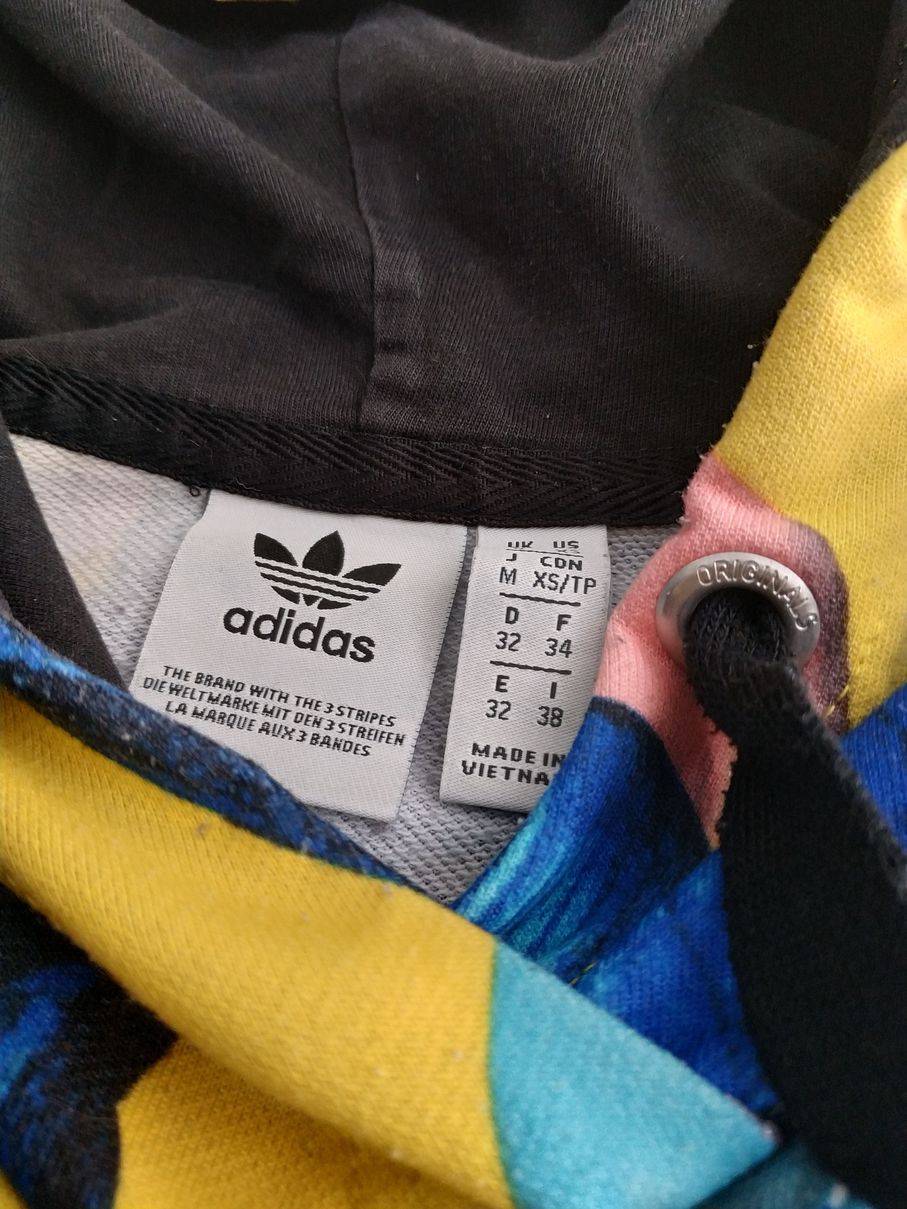 Adidas Adidas Originals Women's Hoodie Tropical Print, s. 34 (XS) Size XS / US 0-2 / IT 36-38 - 9 Thumbnail