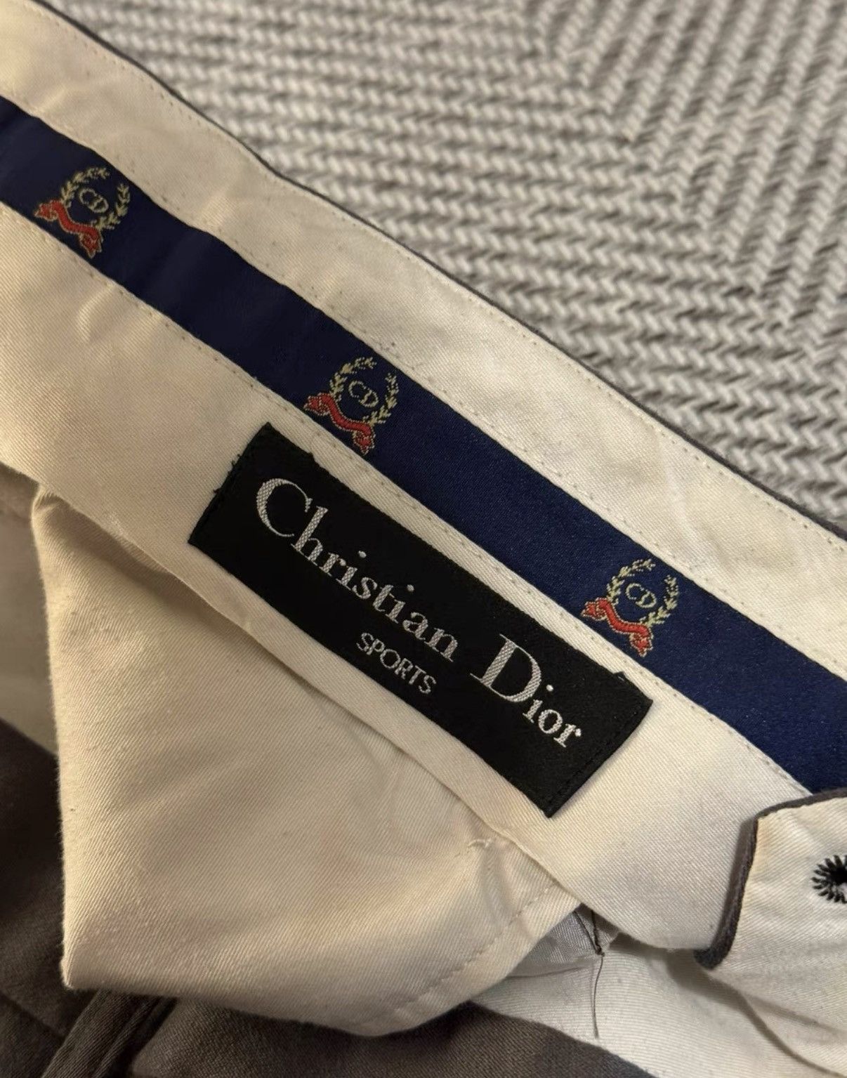 Christian Dior Monsieur Christian Dior Sports Vintage Trousers K24 Size US 38 / EU 54 - 8 Thumbnail