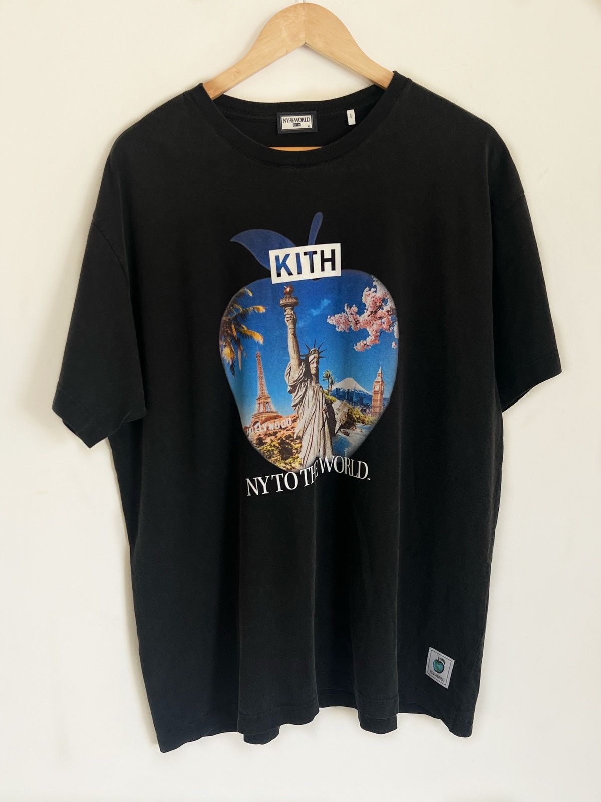 Vintage Kith NY to the World Tee | Grailed