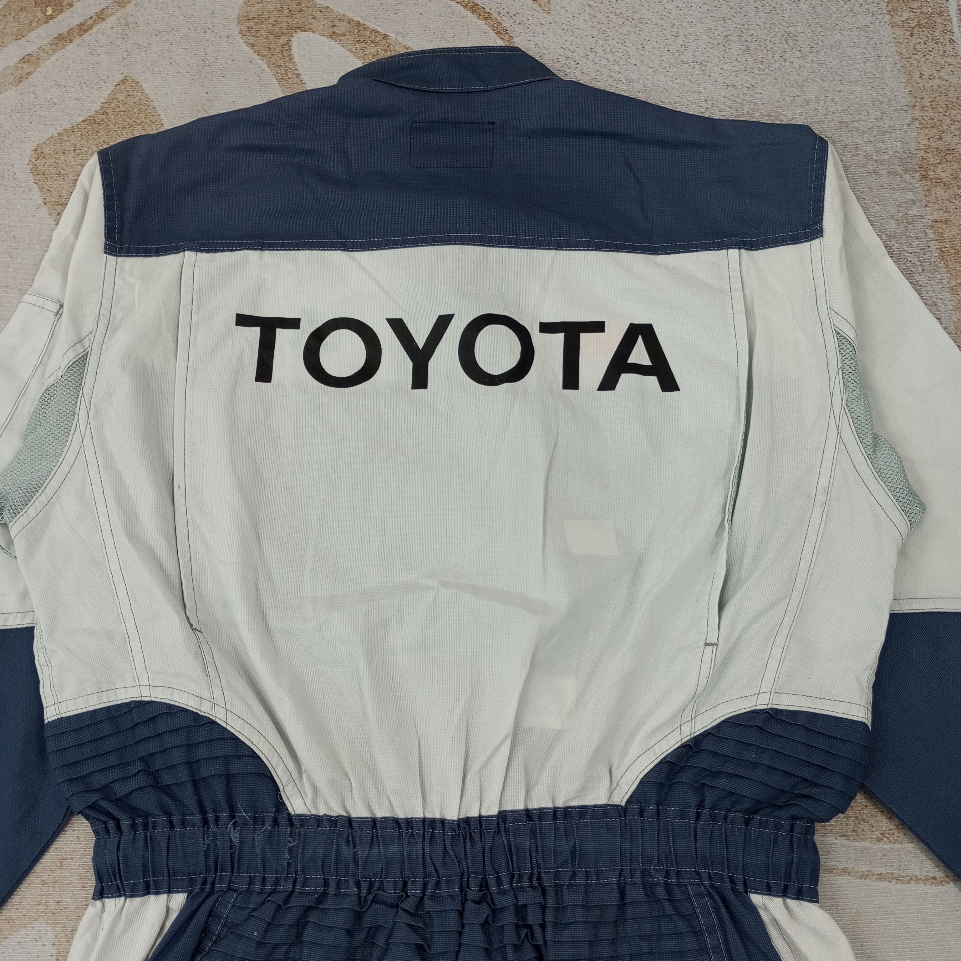 Japanese Brand Toyota Tecno Motorsports Coverall Jacket c232n12 Size US M / EU 48-50 / 2 - 2 Thumbnail