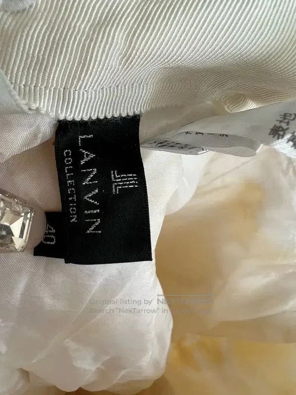 Lanvin Lanvin Yellow Floral Half Skirt . Size 23" - 7 Thumbnail