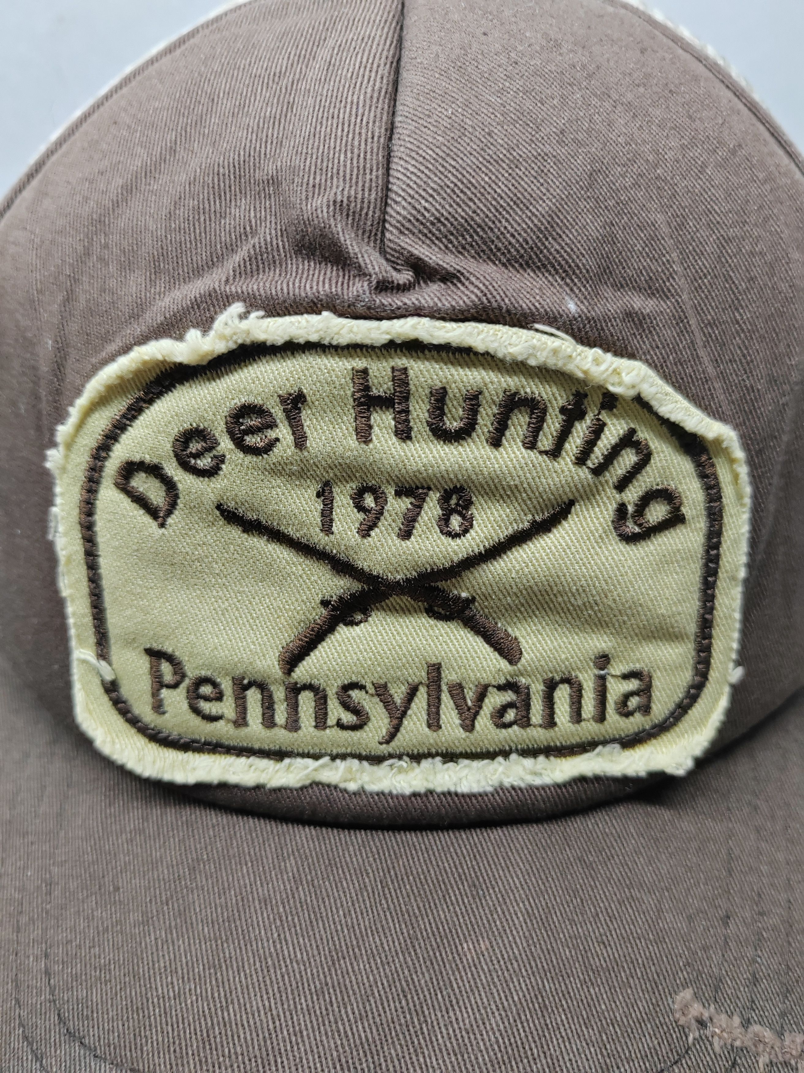 Japanese Brand Vintage Deer Hunting Distressed Style Cap Hat Size ONE SIZE - 2 Thumbnail