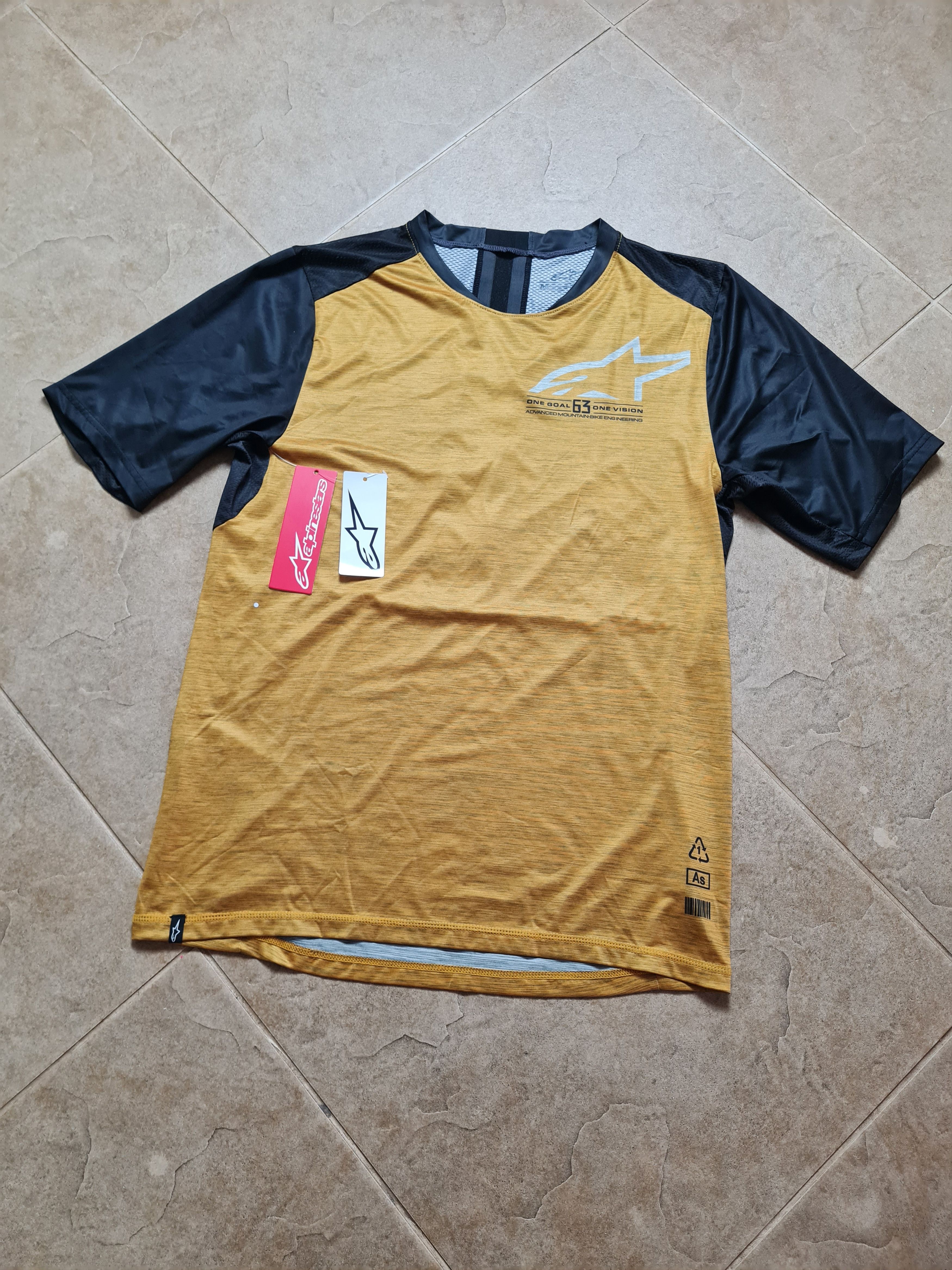 Alpinestars Alpinestars Drop 6.0 V2 Short Sleeve Jersey Tangerine-Black Size US M / EU 48-50 / 2 - 7 Thumbnail