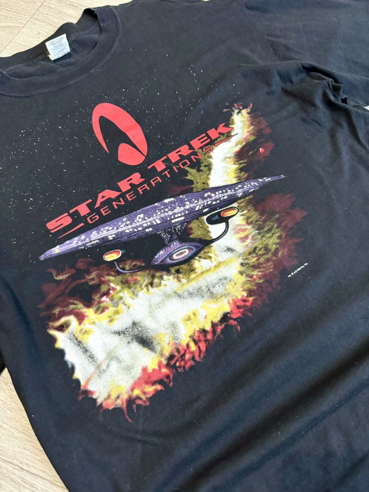 Designer × Vintage 🔷Vintage Star Trek 1994 T-shirt🔷 Size US XL / EU 56 / 4 - 2 Thumbnail