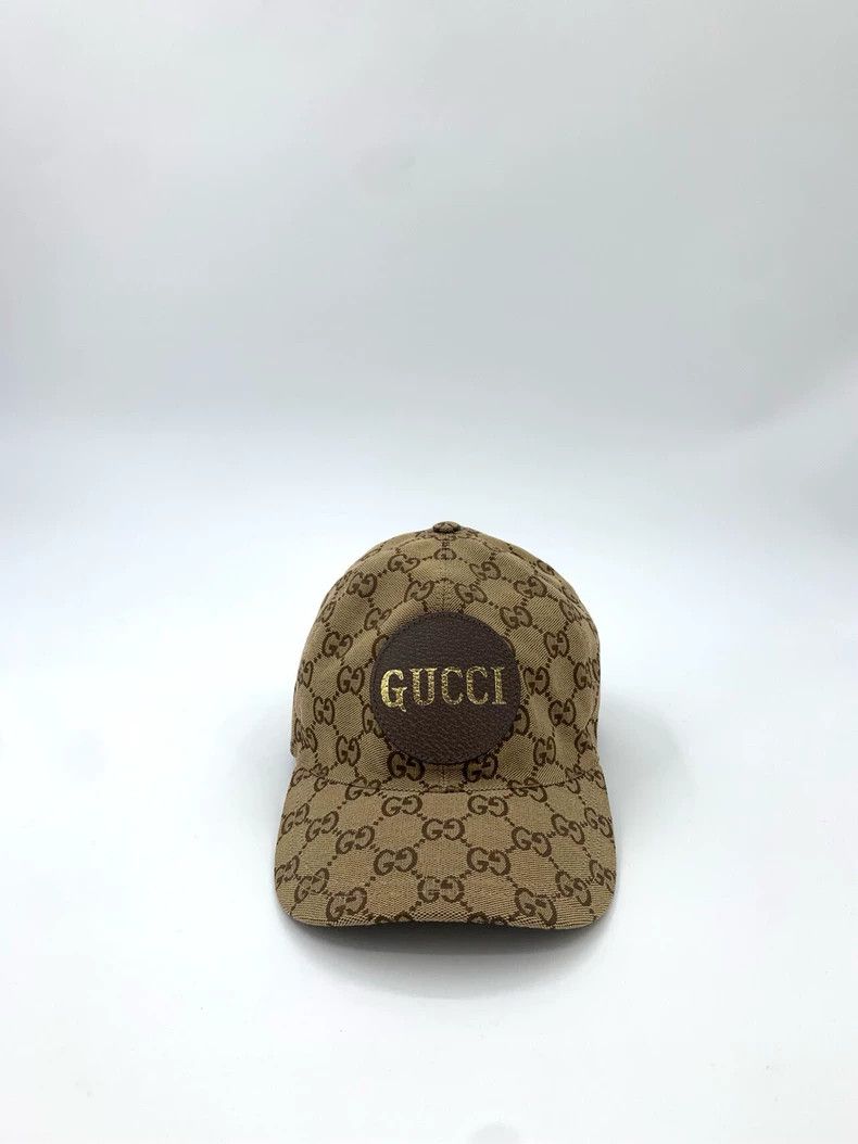 Gucci Gucci Size L Double G full print canvas brown cap size L Size ONE SIZE - 3 Thumbnail