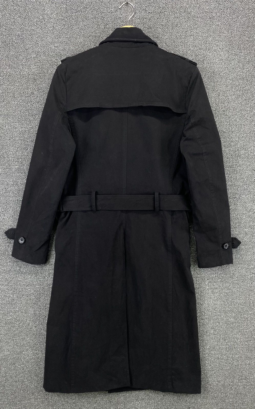 Vanquish Black Vanquish Double Breasted Trench Coats Long Jacket Size M / US 6-8 / IT 42-44 - 12 Thumbnail