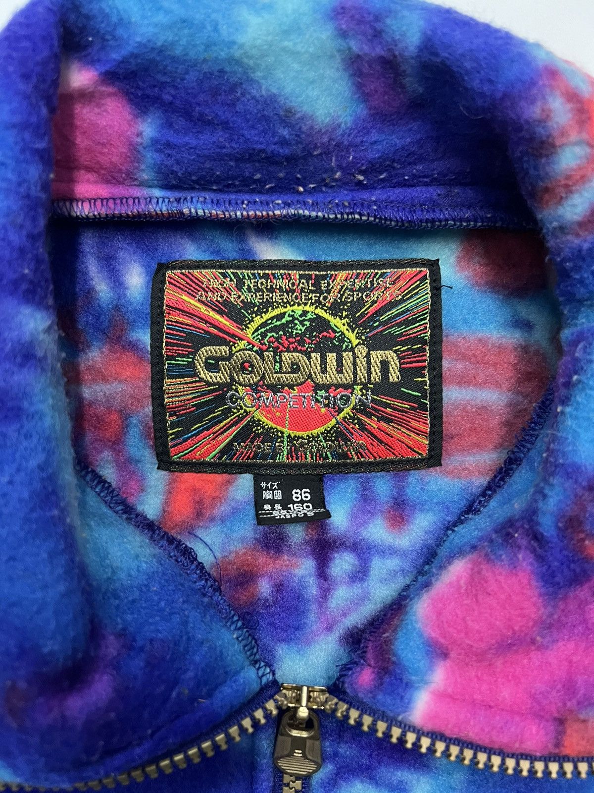 Goldwin 🔥GOLDWIN COMPETITION FLEECE HALF ZIPPER JACKET Size S / US 4 / IT 40 - 6 Thumbnail