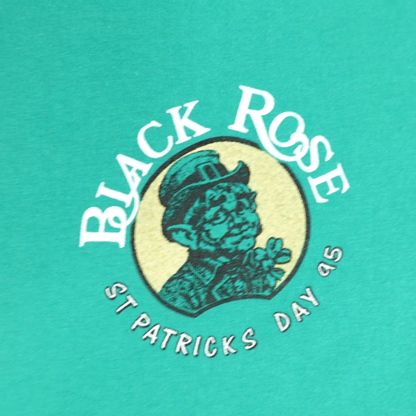 Hanes VINTAGE St Patrick's Day T Shirt Men L Hanes Green 90s Pub Scottsdale Single Stitch Graphic Print Size US L / EU 52-54 / 3 - 3 Thumbnail