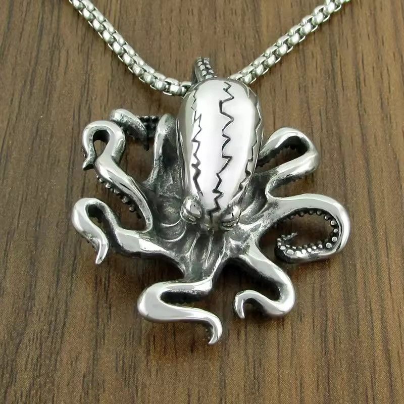 Jewelry Octopus Pendant Necklace Size ONE SIZE - 1 Thumbnail