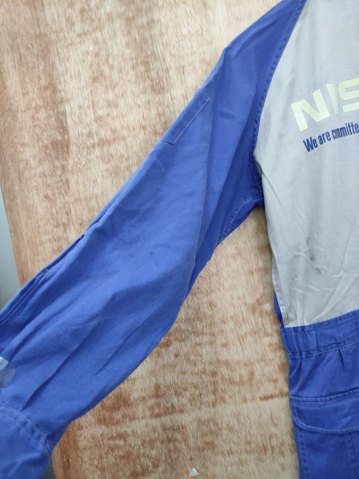 Japanese Brand R34 Nissan motorsport vintage jpn Staff Coverall #46-015DLL Size US 32 / EU 48 - 4 Thumbnail