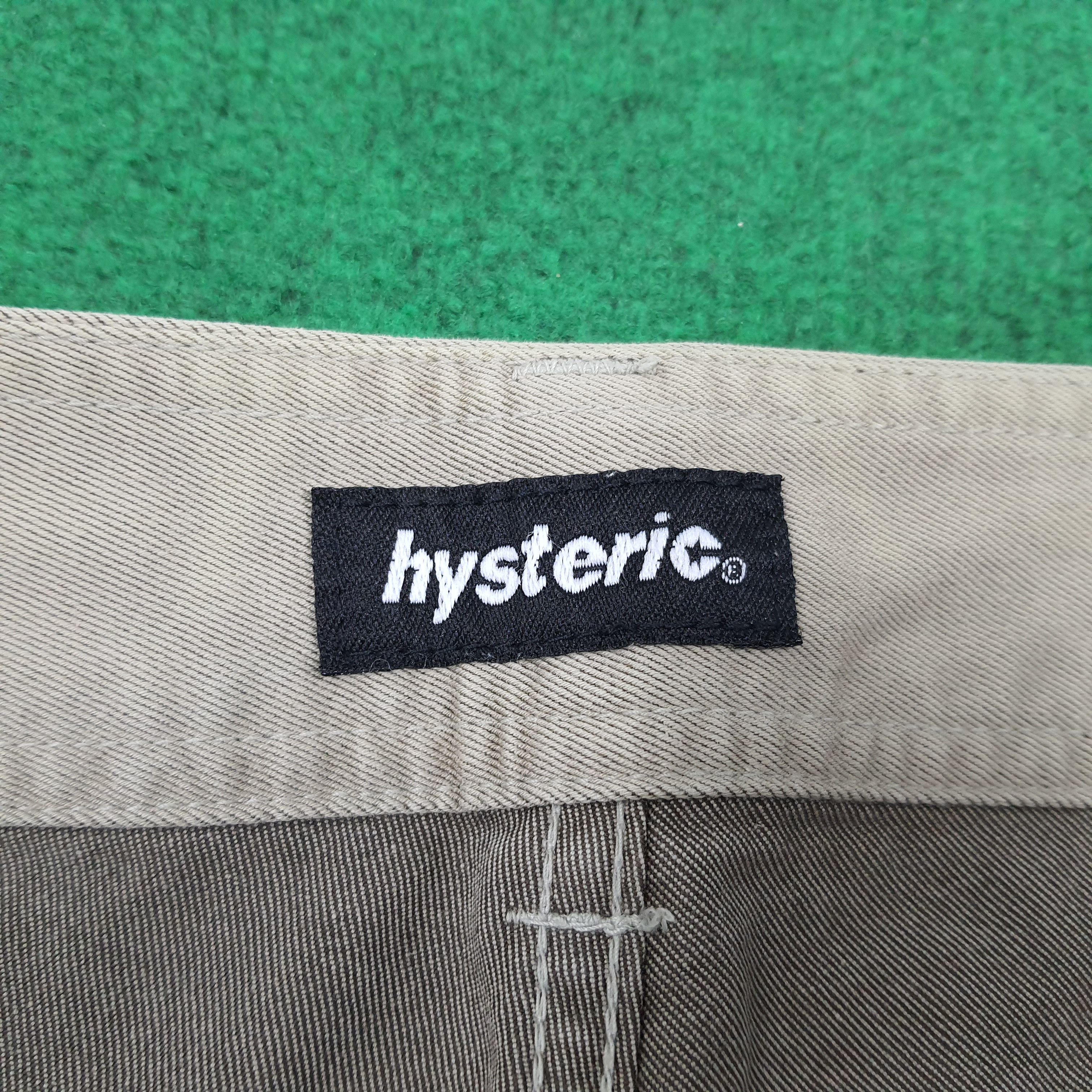 Hysteric Glamour Vintage Hysteric Glamour Boot Cut Custom Logo Pants C193N18 Size 27" / US 4 / IT 40 - 8 Thumbnail