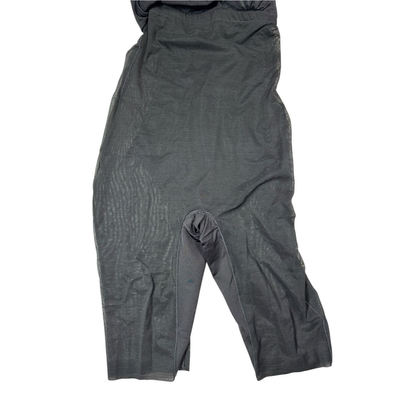 Other NWT New Popilush Shapewear Long Sleeve V-Neck Maxi Black Dr Size L / US 10 / IT 46 - 7 Thumbnail