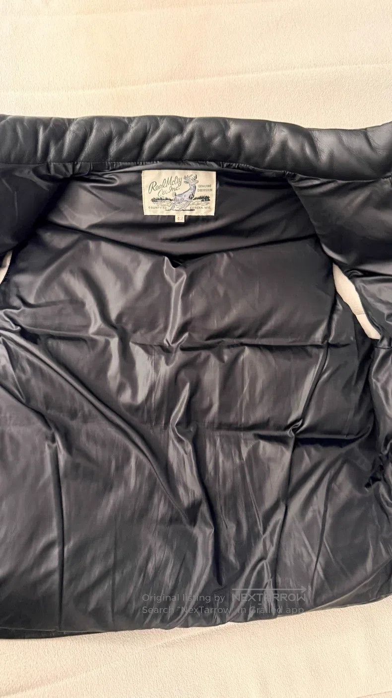 The Real McCoy's The Real McCoys Deerskin down vest Size US L / EU 52-54 / 3 - 4 Thumbnail
