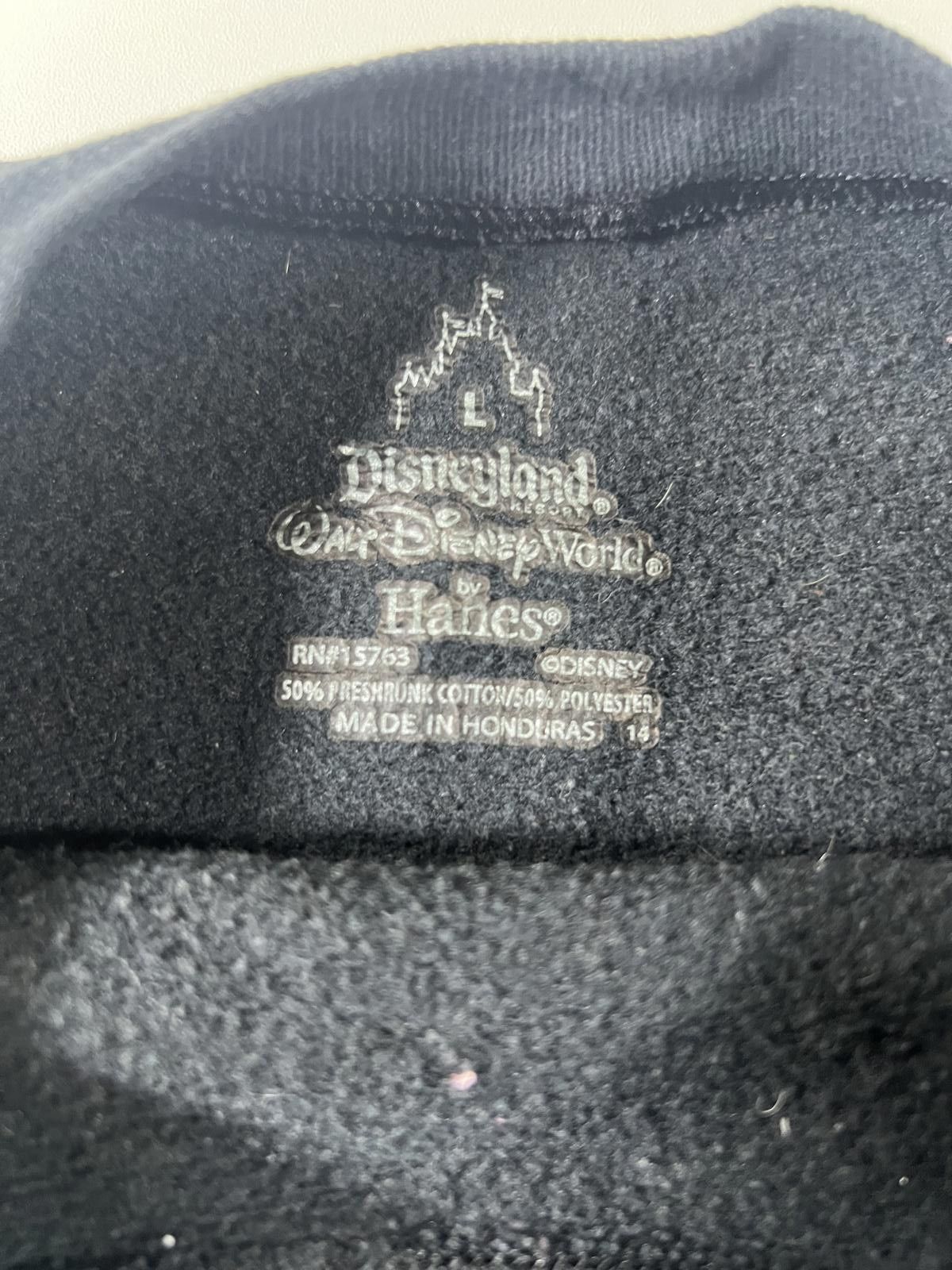 Other Vintage Walt Disney World Black Sweatshirt with Neon Theme Size ONE SIZE - 4 Thumbnail