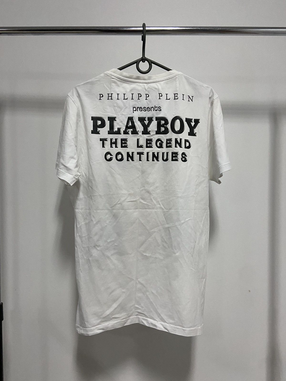 Philipp Plein Philipp Plein x Playboy Legend Continues big print t shirt Size US XL / EU 56 / 4 - 2 Thumbnail