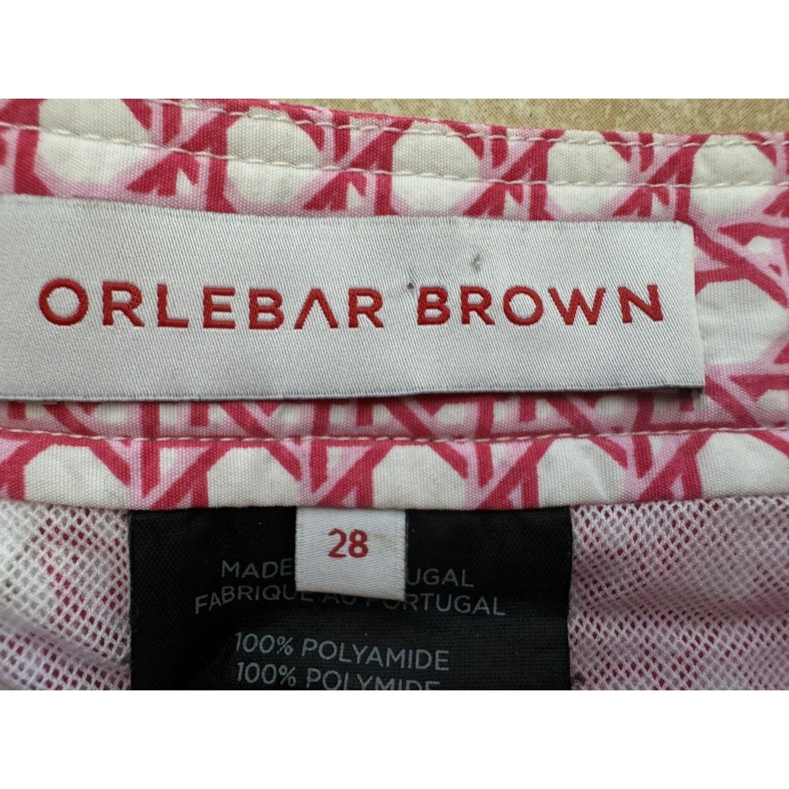 Orlebar Brown Orlebar Brown Bulldog Geometric Swim Shorts Size US 28 / EU 44 - 2 Thumbnail
