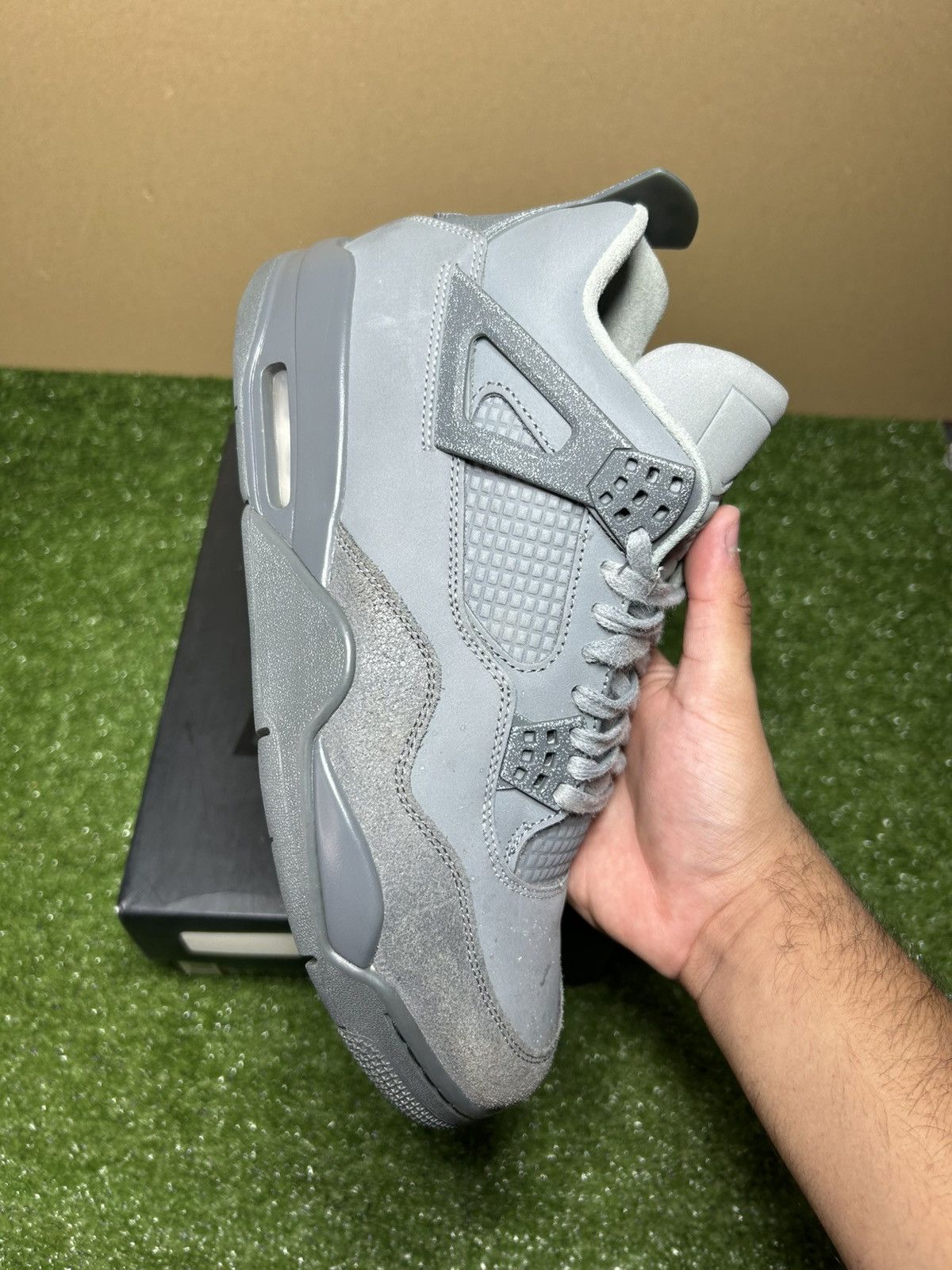 Jordan Brand Jordan 4 Wet Cement Size US 9.5 / EU 42-43 - 5 Thumbnail