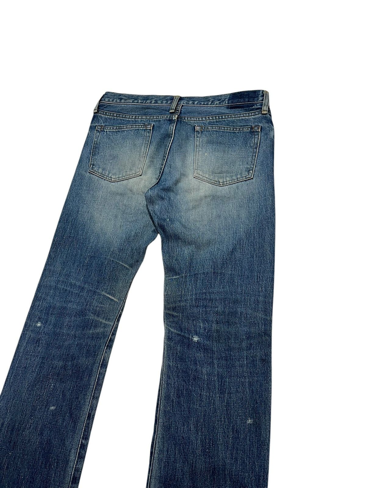 Designer × Japanese Brand GREEN JAPANESE BRAND DISTRESS SELVEDGE JEANS Size US 32 / EU 48 - 4 Thumbnail