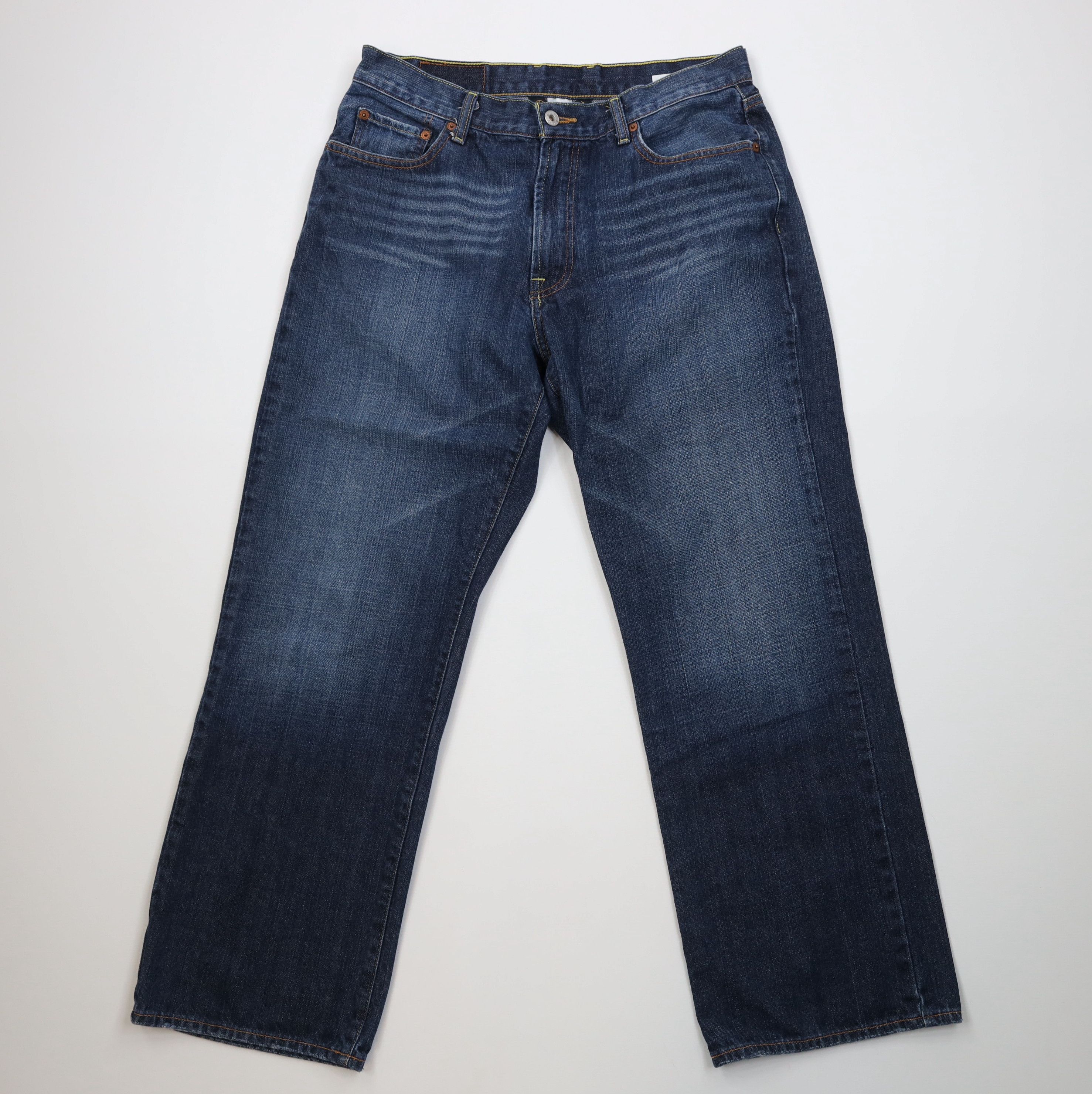 Lucky Brand Vintage Lucky Brand Jeans 181 Straight Wide Leg Denim Jeans Size US 34 / EU 50 - 1 Thumbnail