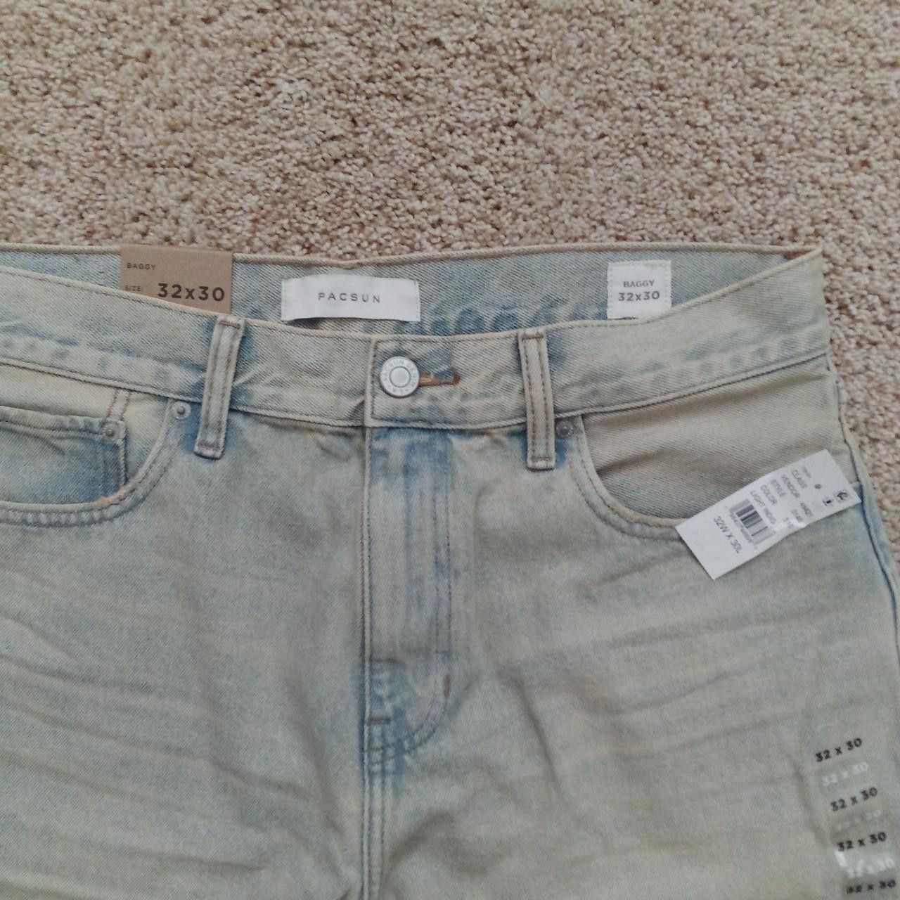 Pacsun PacSun Men's Baggy Carpenter Blue Jeans Size US 32 / EU 48 - 3 Thumbnail