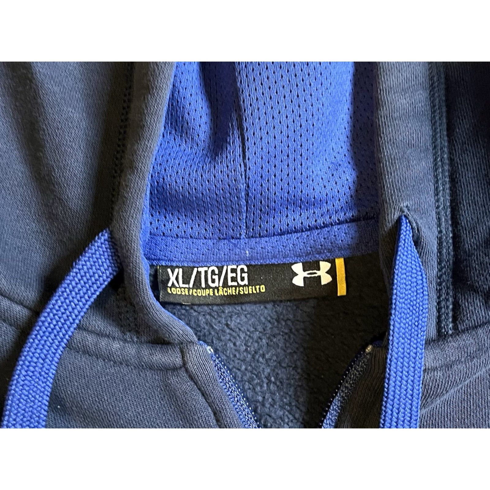Under Armour Full Zip Sweatshirt Lot Men’s Extra Large Multicolor Under Armour Shirt XL Multicolor Pullover Hooded Pockets Men Size US XL / EU 56 / 4 - 3 Thumbnail