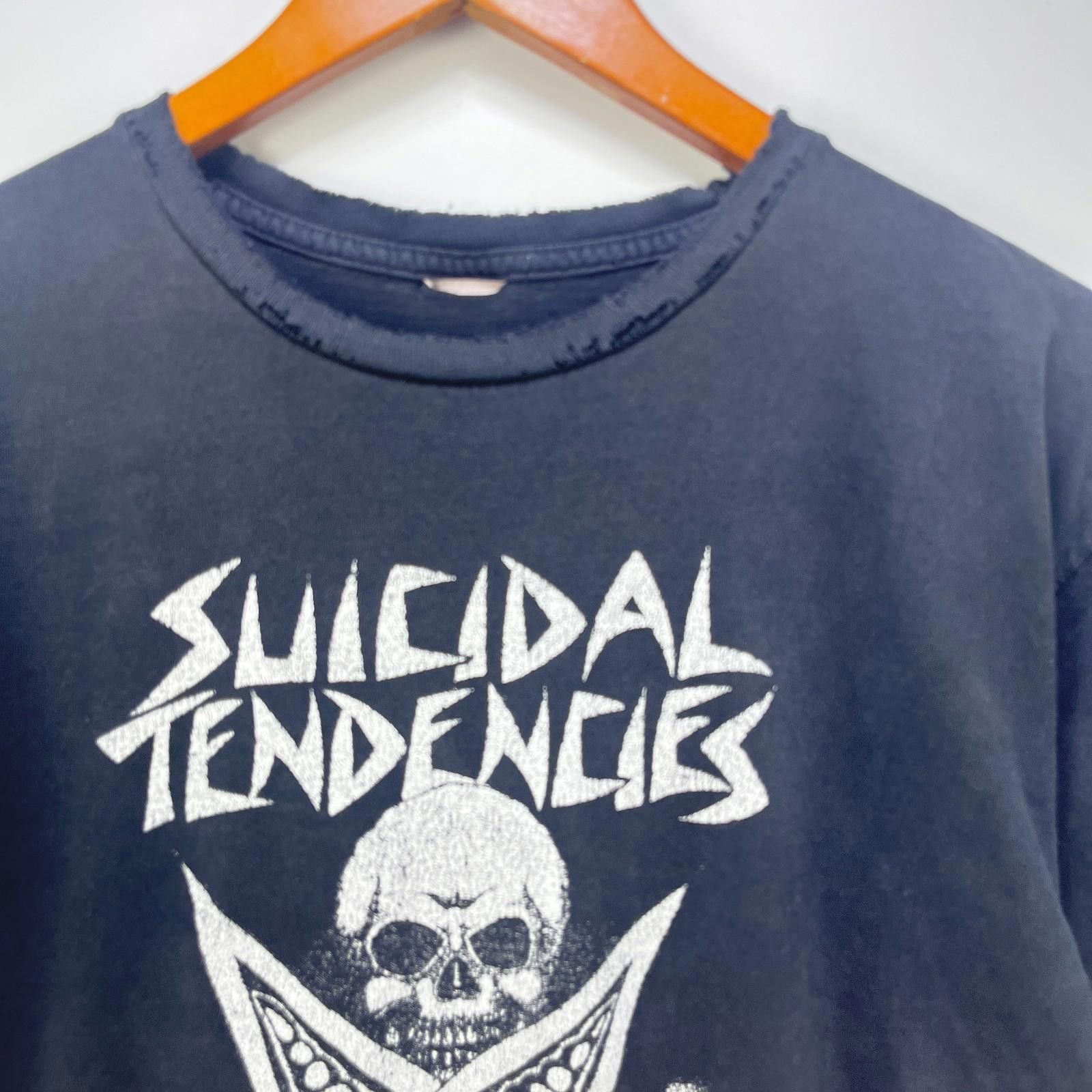 Vintage Vintage Suicidal Tendencies Sun Faded Band T Shirt Obey Size US L / EU 52-54 / 3 - 3 Thumbnail