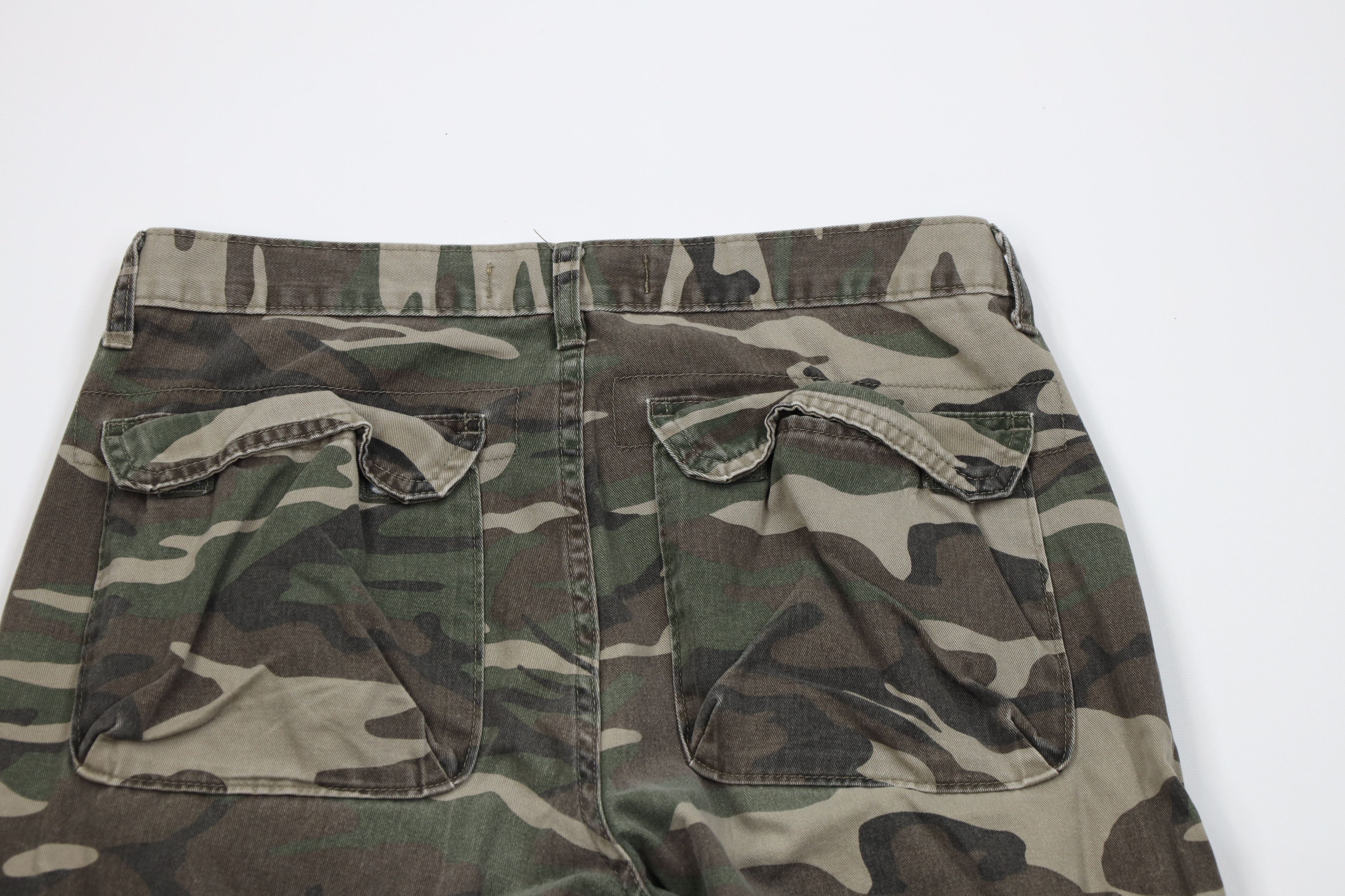 Wrangler Vintage Y2K Wrangler Wide Leg Camouflage Cargo Pants Cotton Size US 32 / EU 48 - 11 Thumbnail