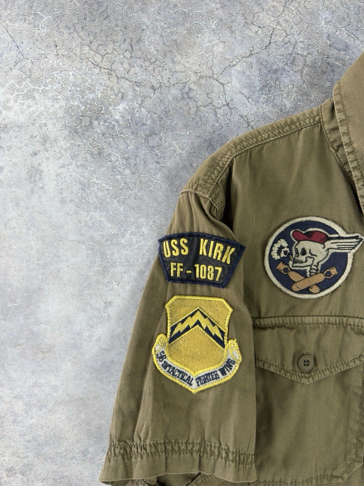Schott Schott Flyers Intermediate US Air Force Military Shirt Size US L / EU 52-54 / 3 - 5 Thumbnail