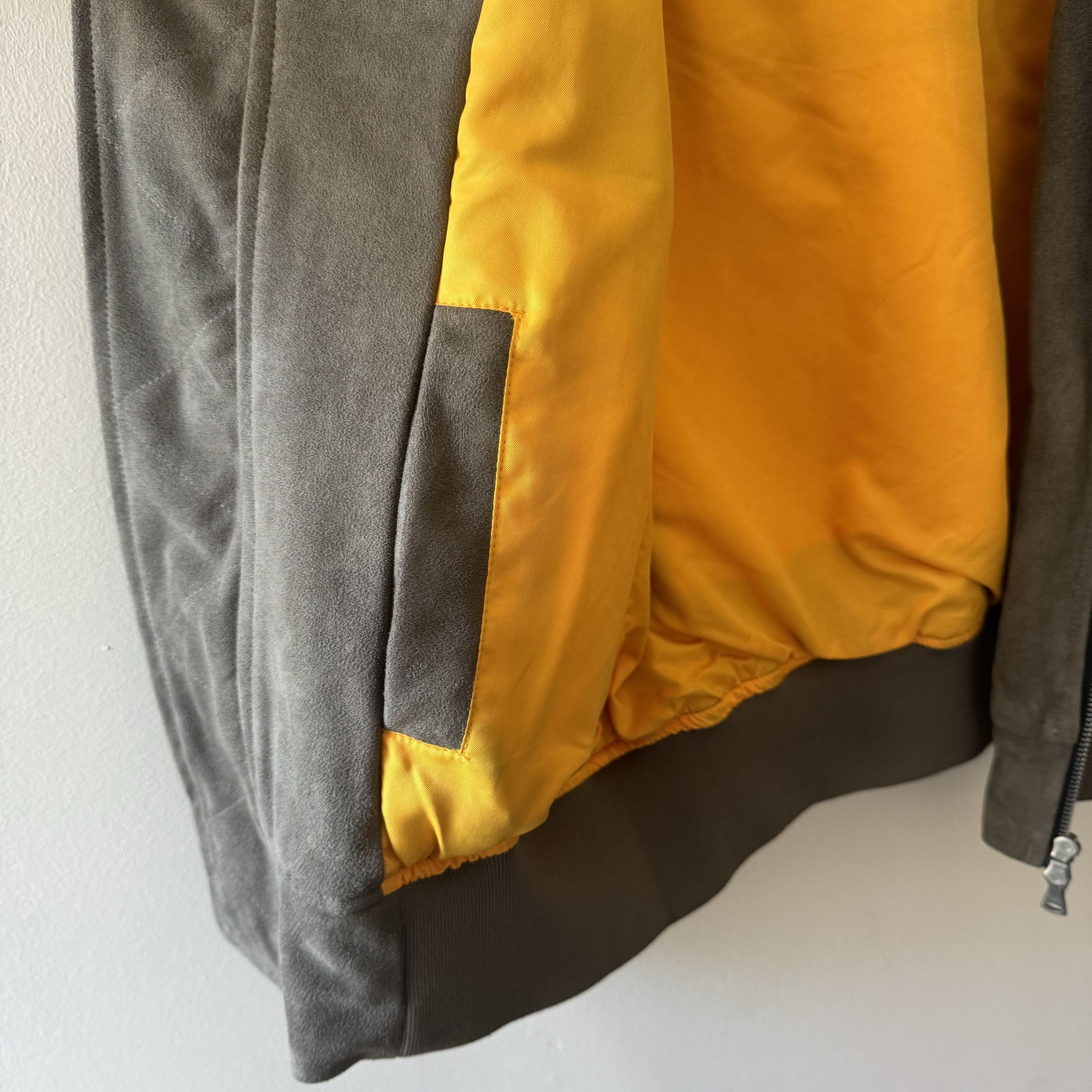 Lifted Anchors Suede Bomber Jacket Crop Look Size US M / EU 48-50 / 2 - 6 Thumbnail