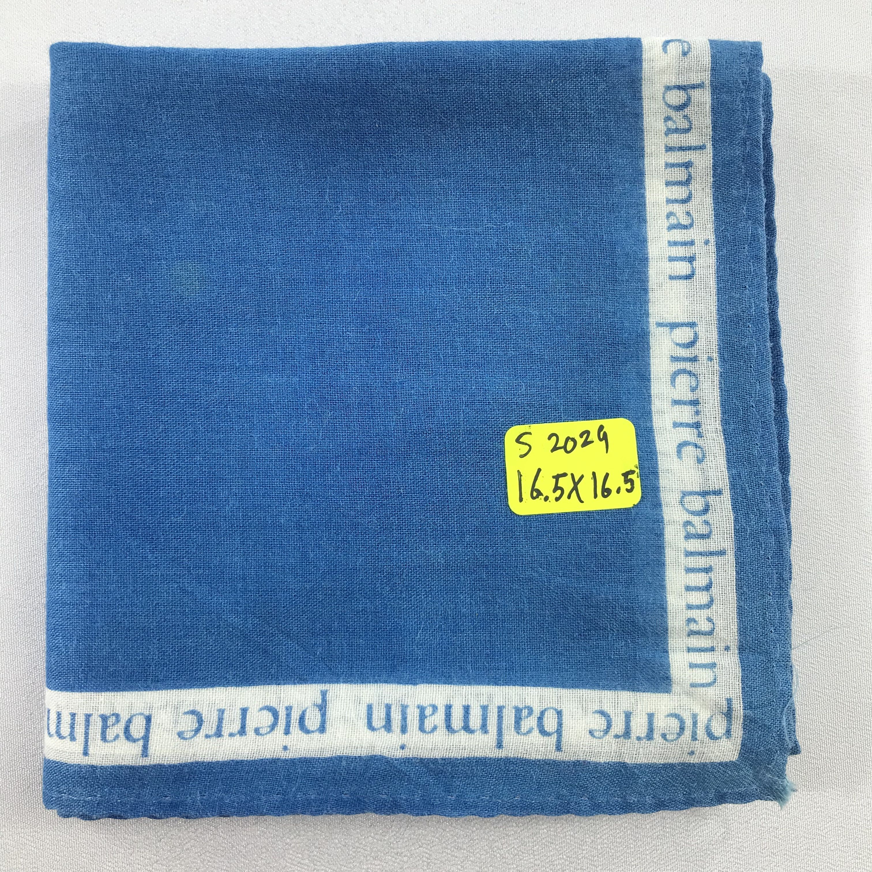 Pierre Balmain × Vintage Pierre Balmain Bandana / Handkerchief / Neckerchief - S2029 Size ONE SIZE - 5 Thumbnail