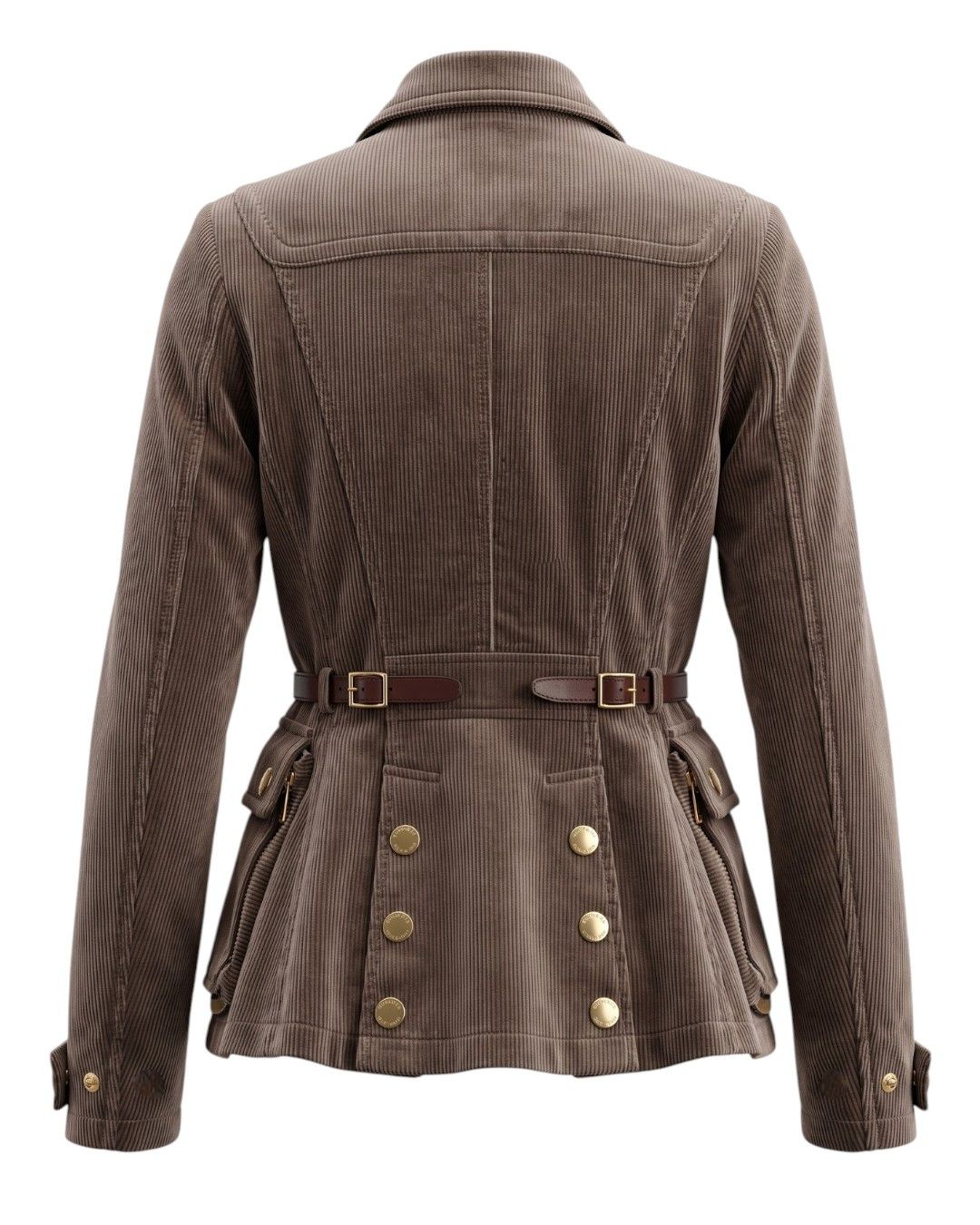 Burberry Prorsum F/W 2012 RUNWAY CORDUROY JACKET Size S / US 4 / IT 40 - 4 Thumbnail