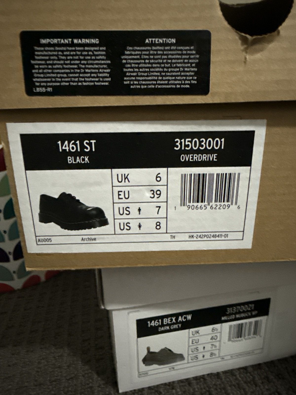 Other Doc marten bex overdrive customised Size US 7 / EU 40 - 7 Thumbnail