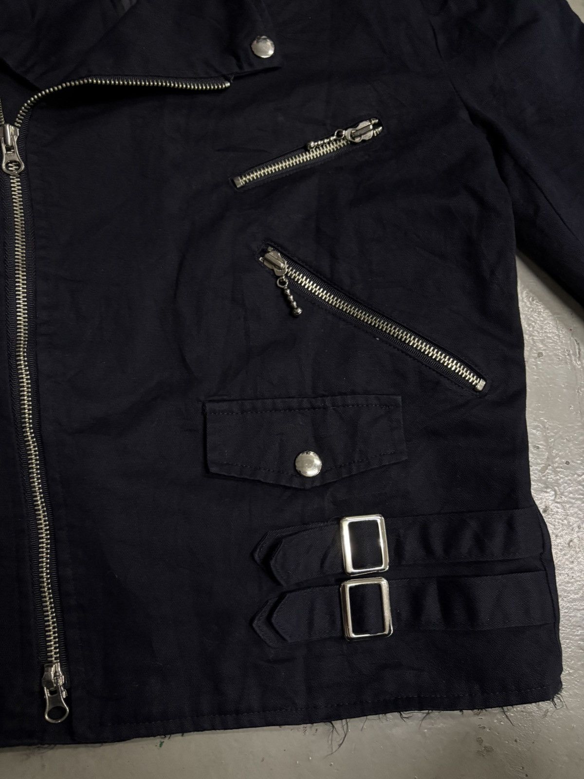 Attachment Hybrid Ramones Double Collar Breasted Biker Zipper Jacket Size US S / EU 44-46 / 1 - 5 Thumbnail