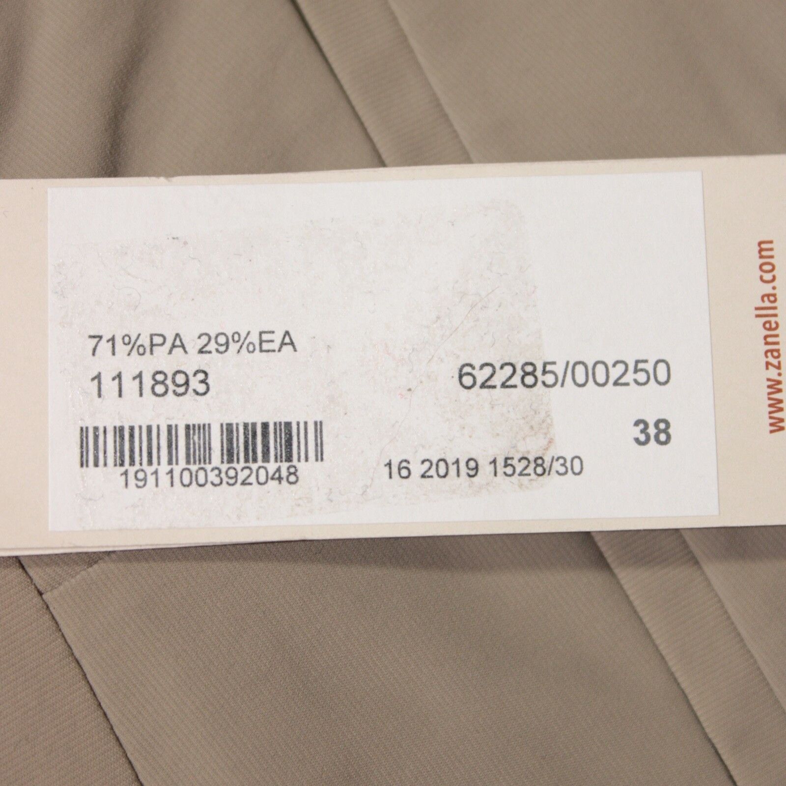 Zanella Zanella New with tags Casual Pants Size 38 US In Beige Size US 38 / EU 54 - 4 Thumbnail