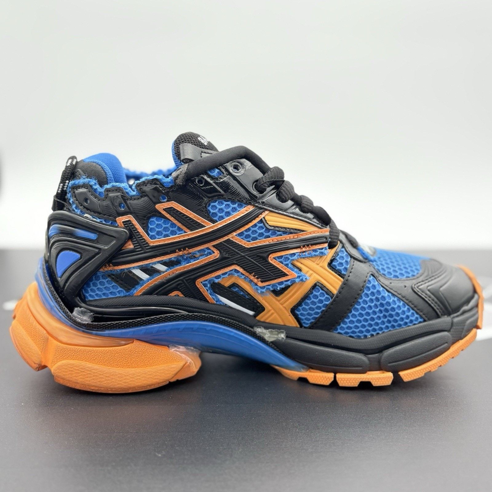 Balenciaga Balenciaga Runner ' Blue Orange Black ' | NEW! Size US 8 / EU 41 - 10 Thumbnail