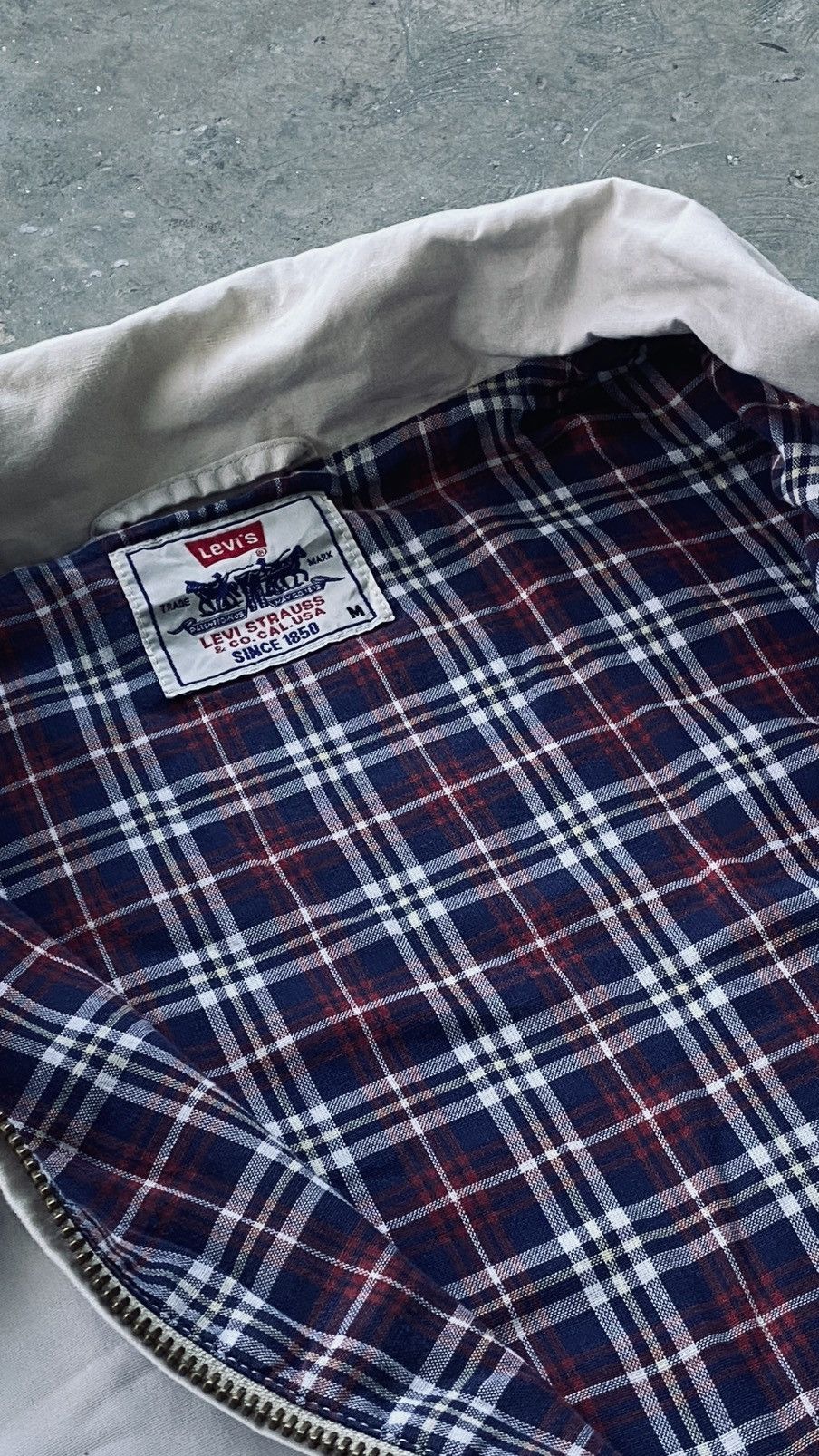 Levi's Vintage Clothing Levi's Men's Vintage Mod Skinhead Check Lined Jacket Size US M / EU 48-50 / 2 - 6 Thumbnail