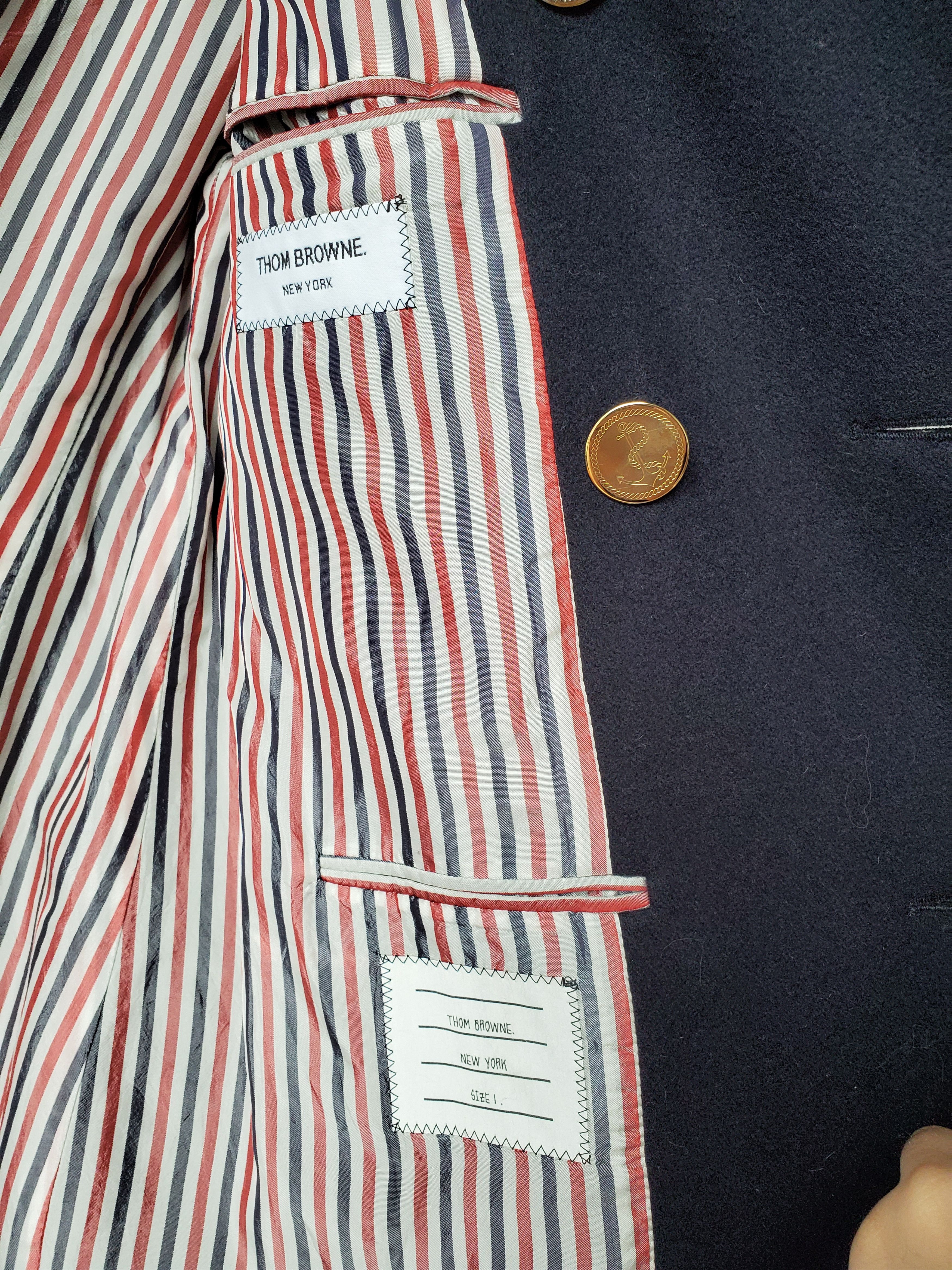 Thom Browne Thom Browne Double Breast wool coat Size US S / EU 44-46 / 1 - 7 Thumbnail