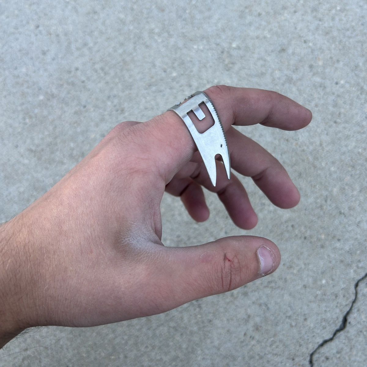 Vintage Duel Edge 1/1 Blade Ring Size ONE SIZE - 7 Thumbnail