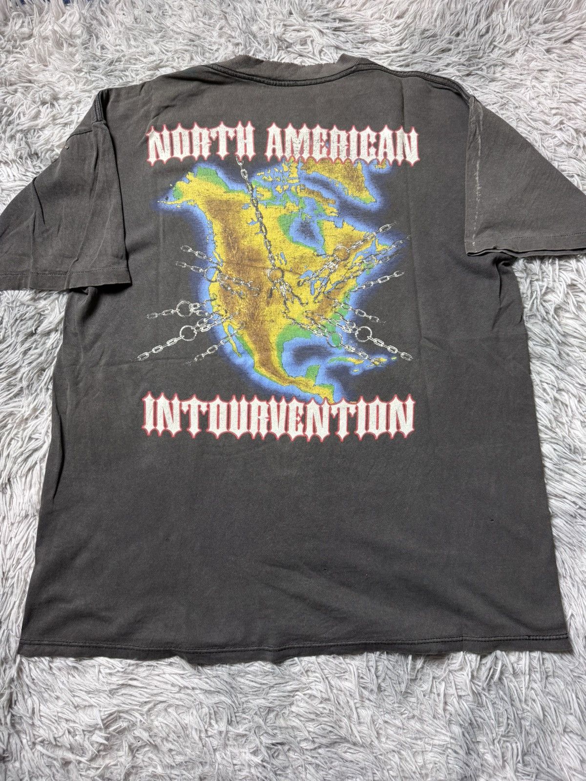 Slayer Vintage Slayer 1994 Intourvention Size US XL / EU 56 / 4 - 6 Thumbnail