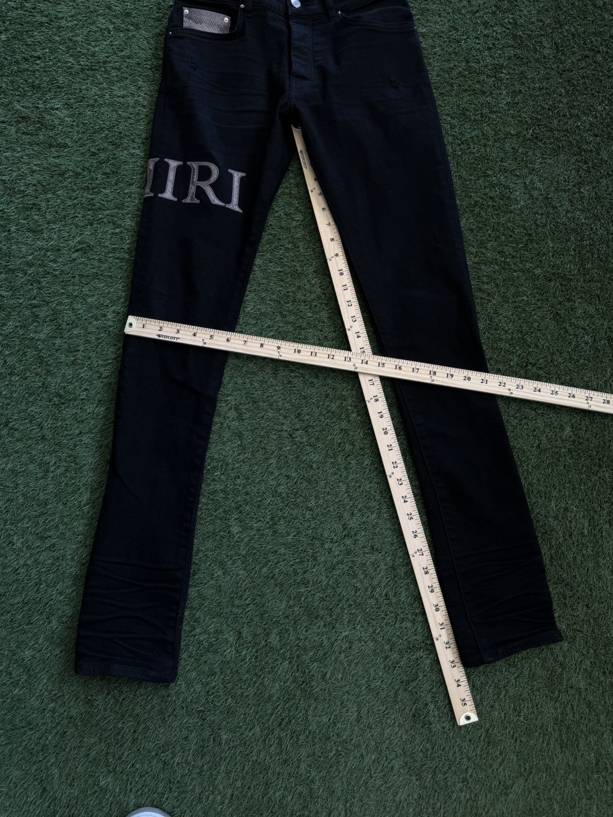 Amiri Amiri Wrap Around SnakeSkin Logo Size 28 🧼 Size US 28 / EU 44 - 24 Thumbnail