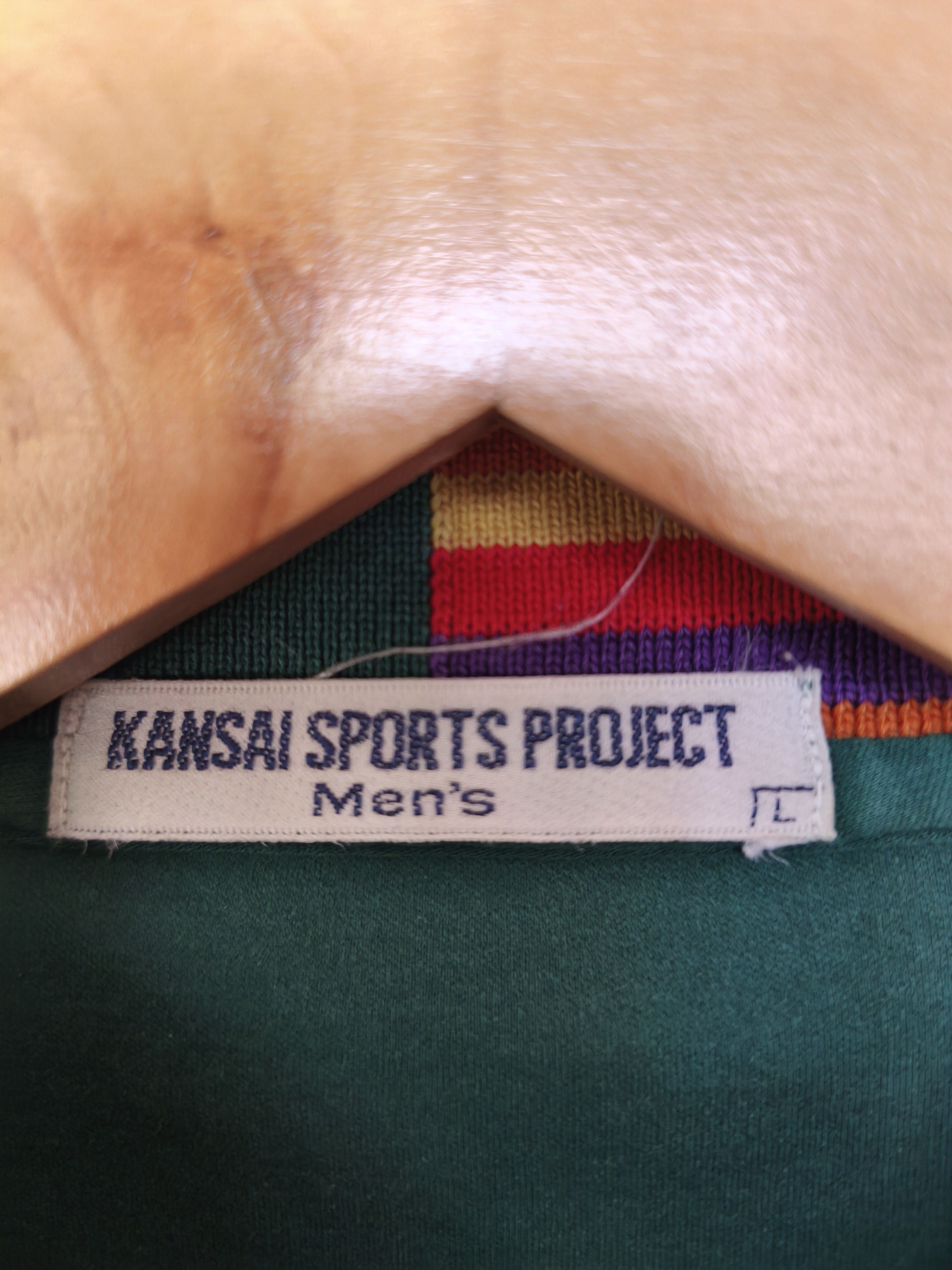 Kansai Yamamoto Vintage Kansai Sport Project polos long sleeve Size US L / EU 52-54 / 3 - 9 Thumbnail