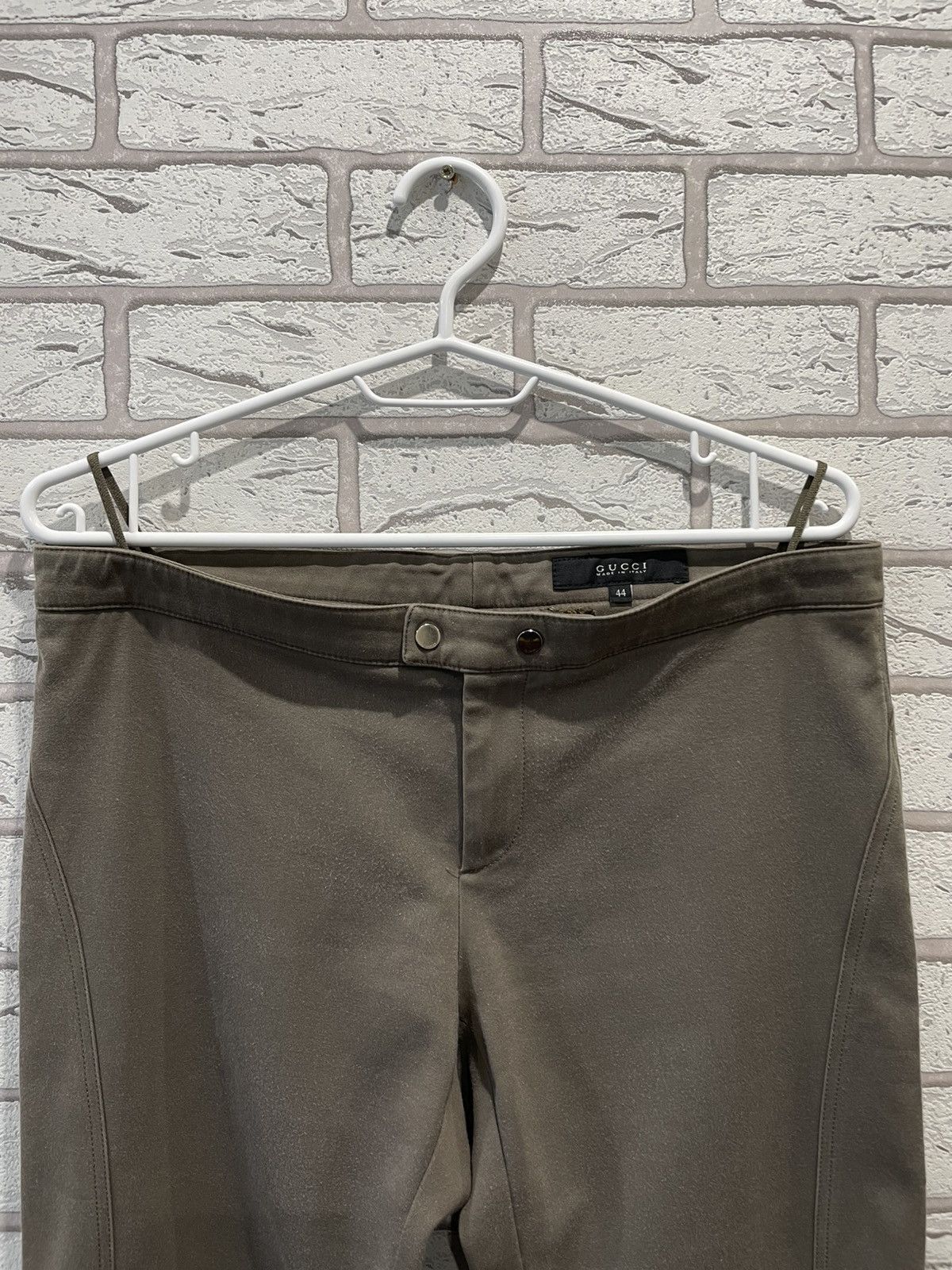 Gucci × Tom Ford Gucci Green Leggings Size 30" / US 8 / IT 44 - 3 Thumbnail