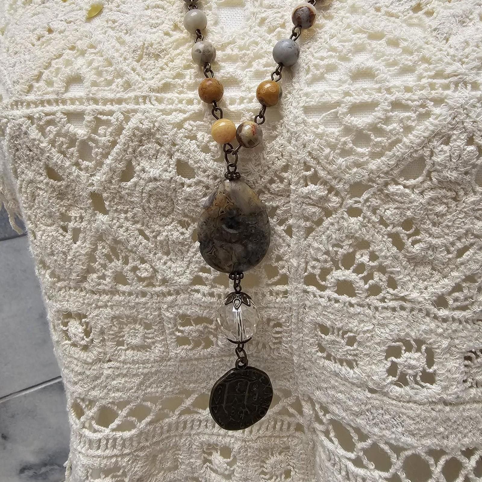 Other Women's Agate Necklace Size ONE SIZE - 6 Thumbnail