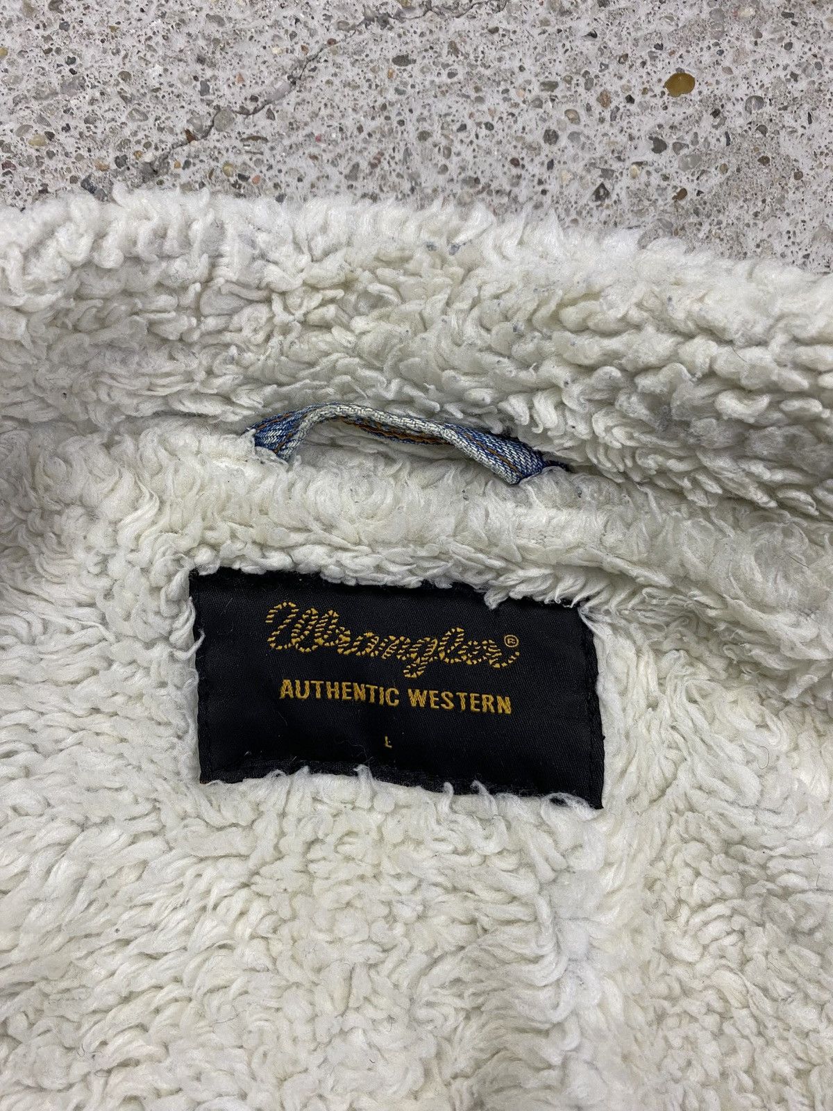 Wrangler Wrangler western sherpa lining denim jacket vintage Size US L / EU 52-54 / 3 - 4 Thumbnail