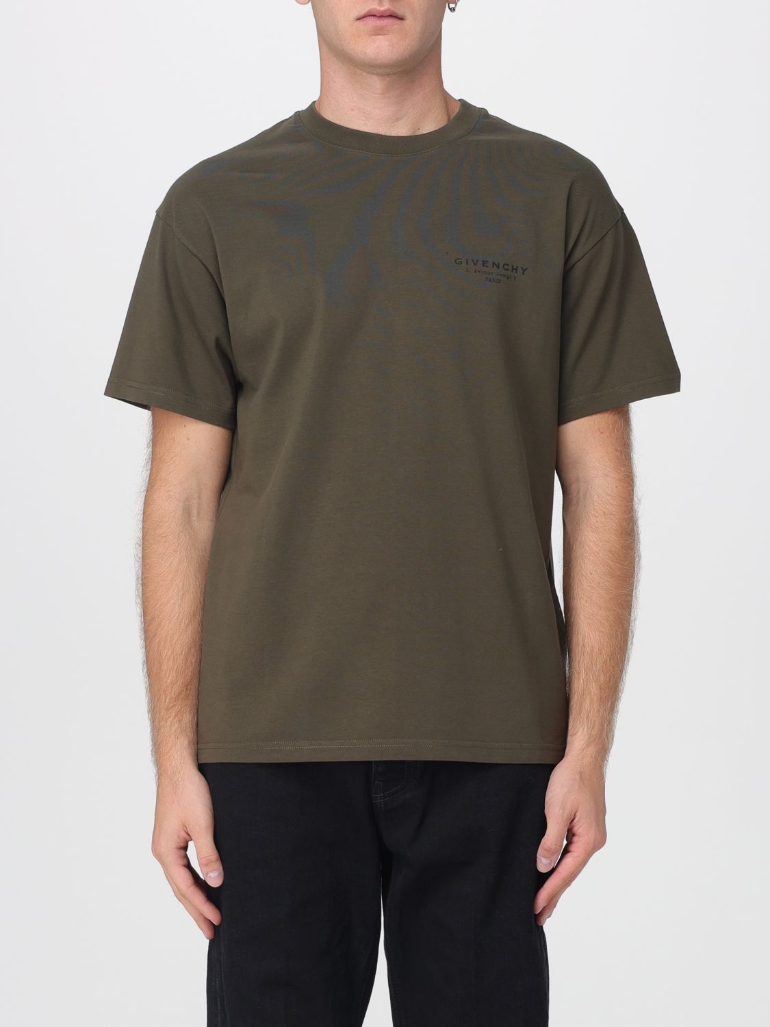 Givenchy Givenchy T-Shirt Men Kaki Size US M / EU 48-50 / 2 - 1 Preview