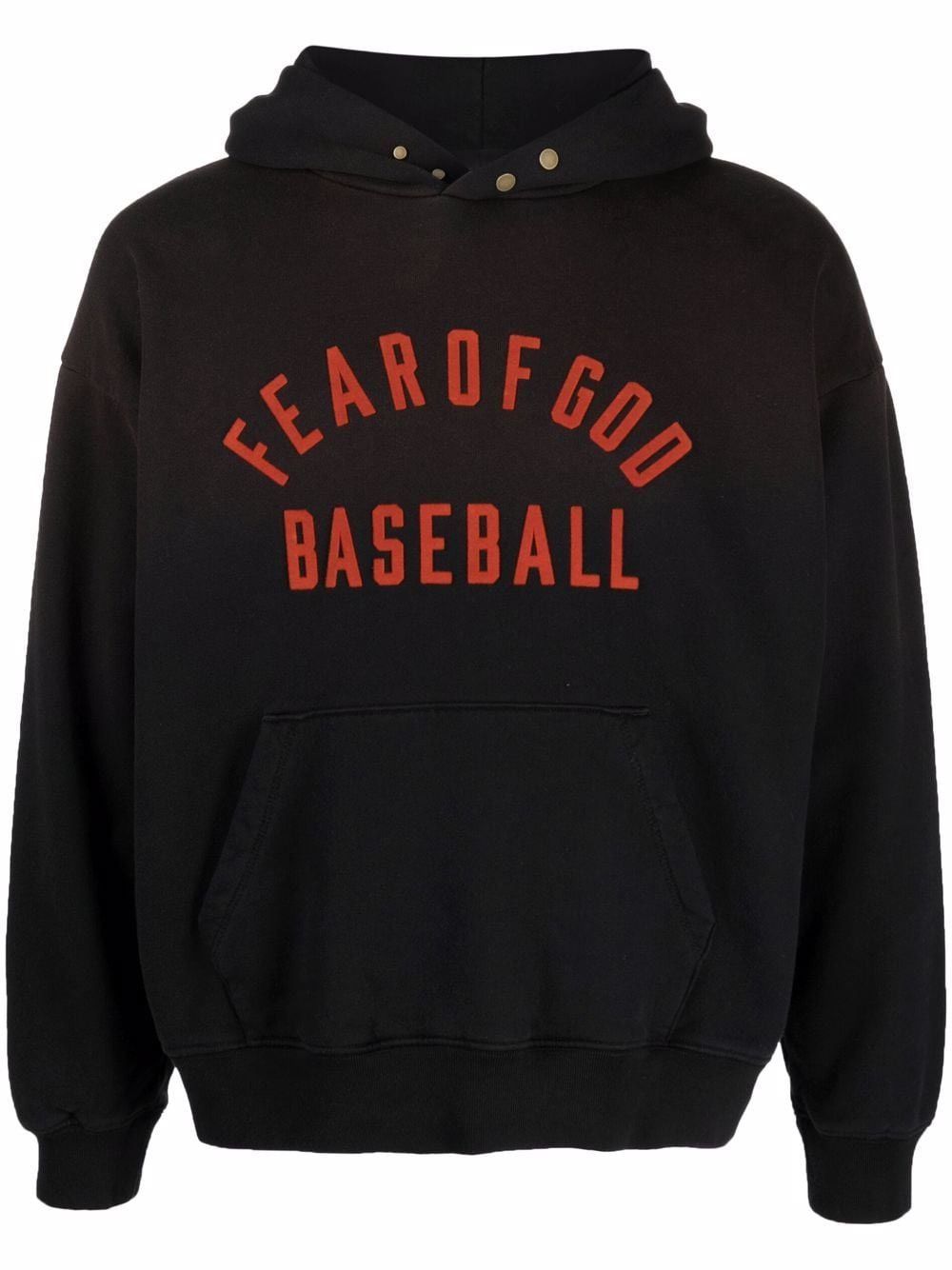 Fear of God FEAR OF GOD BASEBALL VINTAGE Cotton HOODIE Black Size US M / EU 48-50 / 2 - 1 Thumbnail